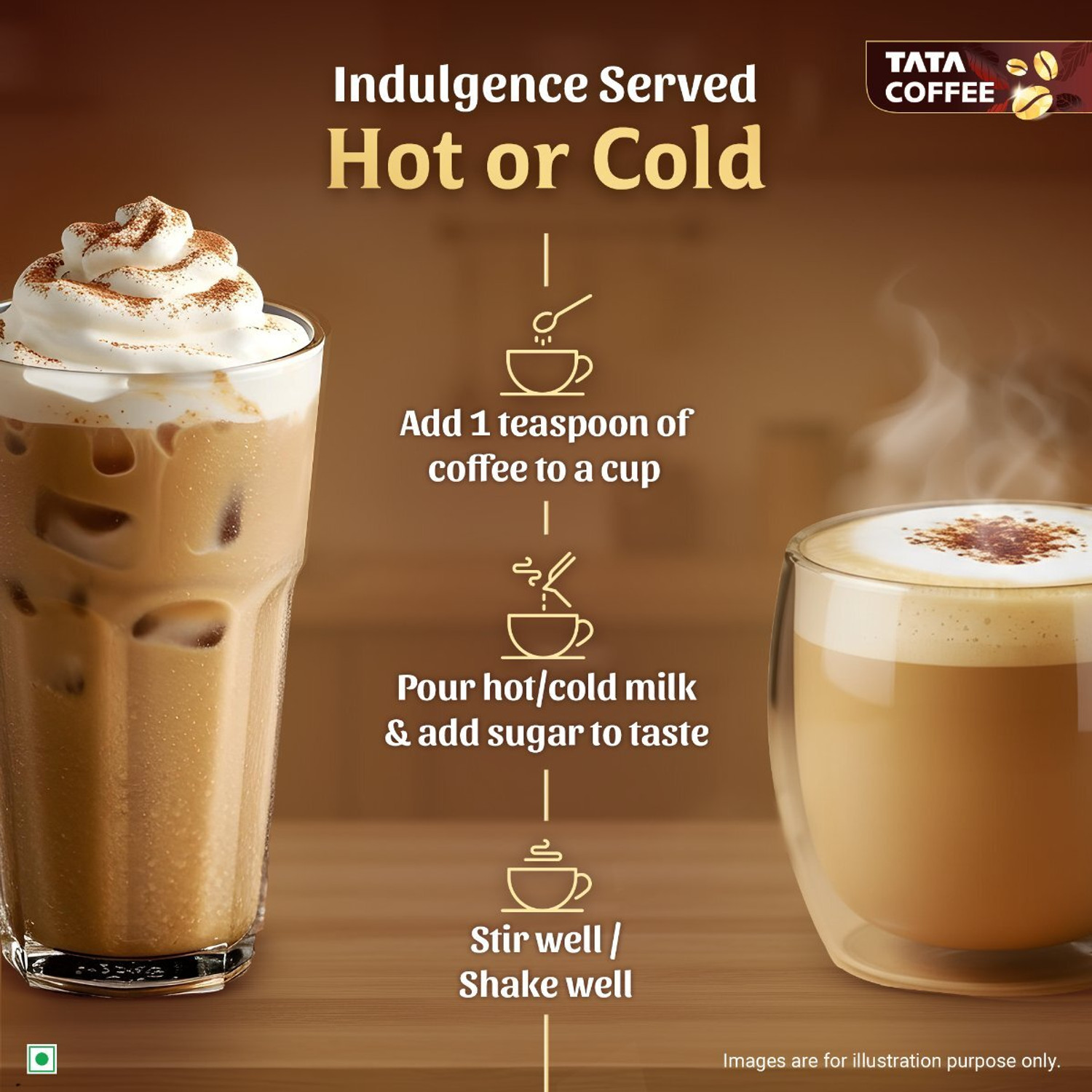 Image of Tata Coffee Premium Coffee Blend Tiramisu Instant Coffee