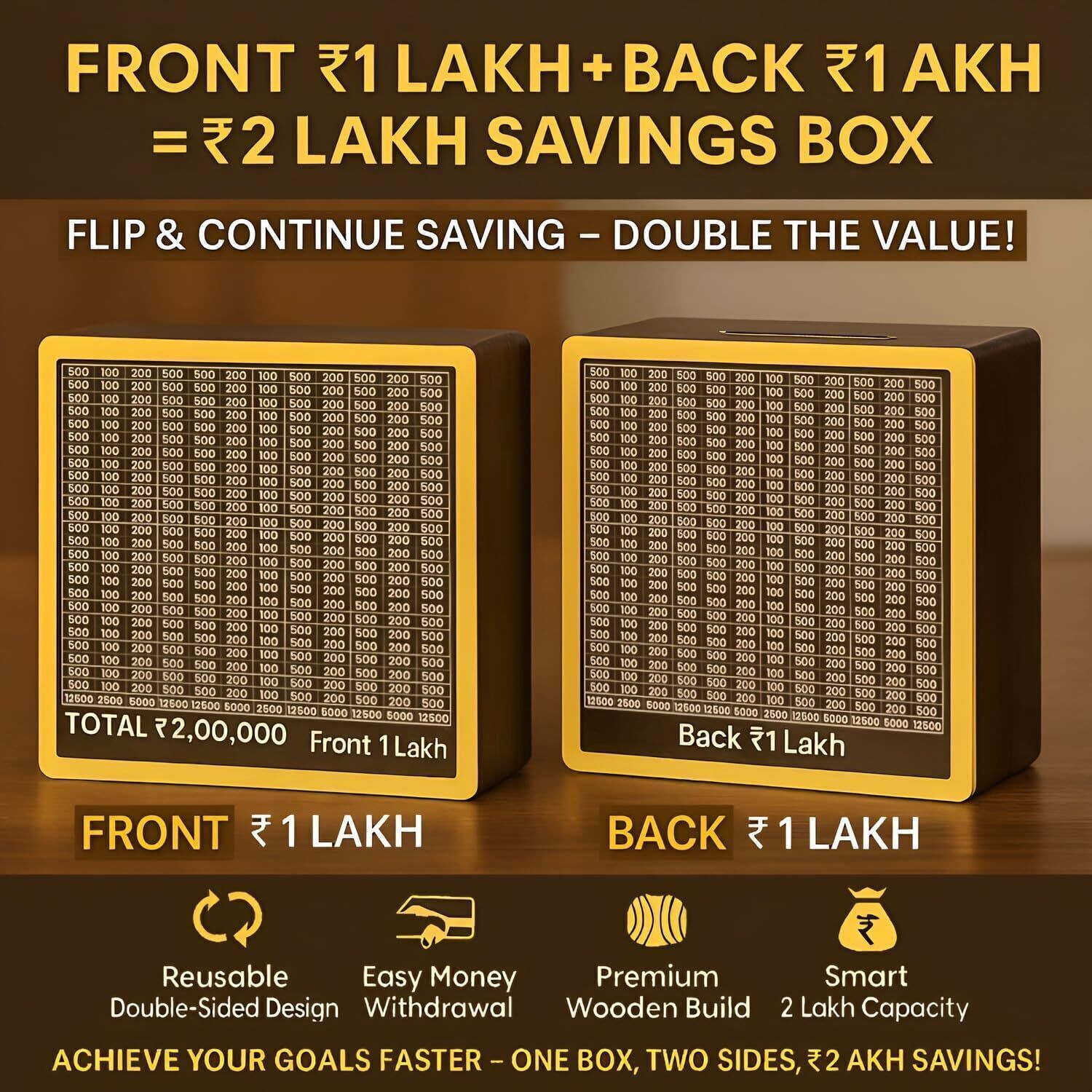 Image of Raghuvirtex Raghuvir Money Saving box /piggy bank /coin box Coin Bank