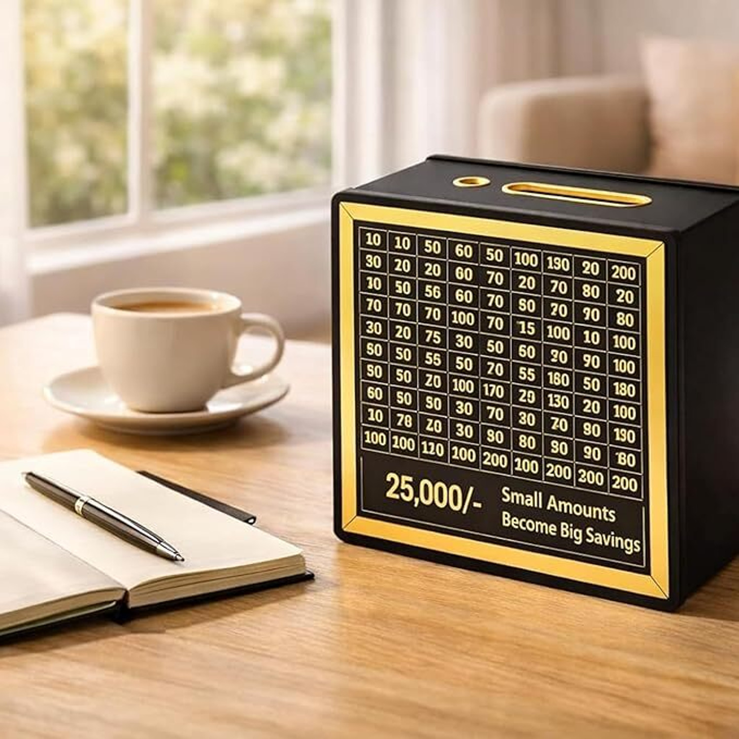 Image of kankot 25k money saving box, small amount become big saving (25000) Coin Bank