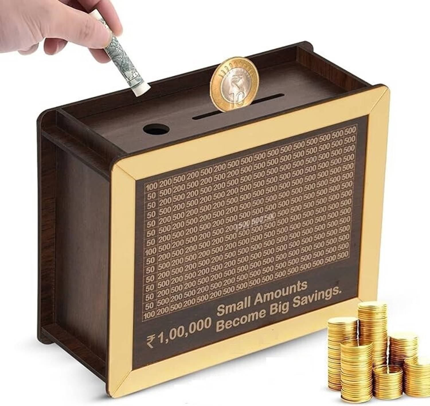 Sundhi Wooden Money Saver Box 100000 - Image 2