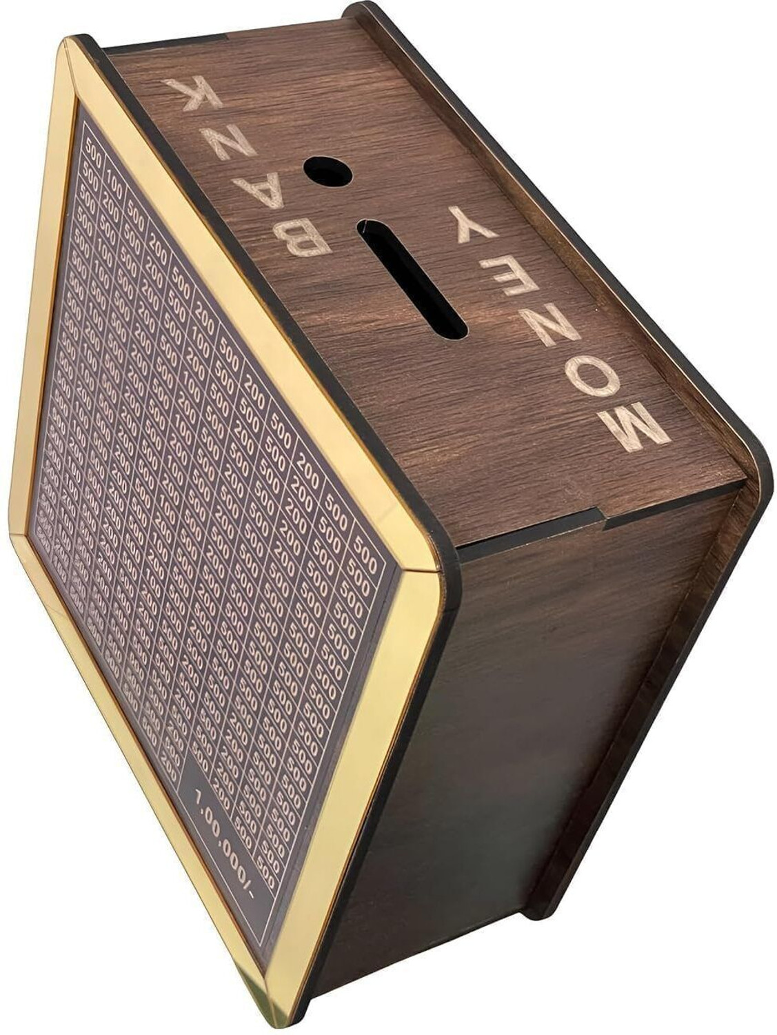 Image of BRIENZZO Premium 1 Lakh Money Saving Box for Daily Savings Challenge & Financial Goals Cash Box