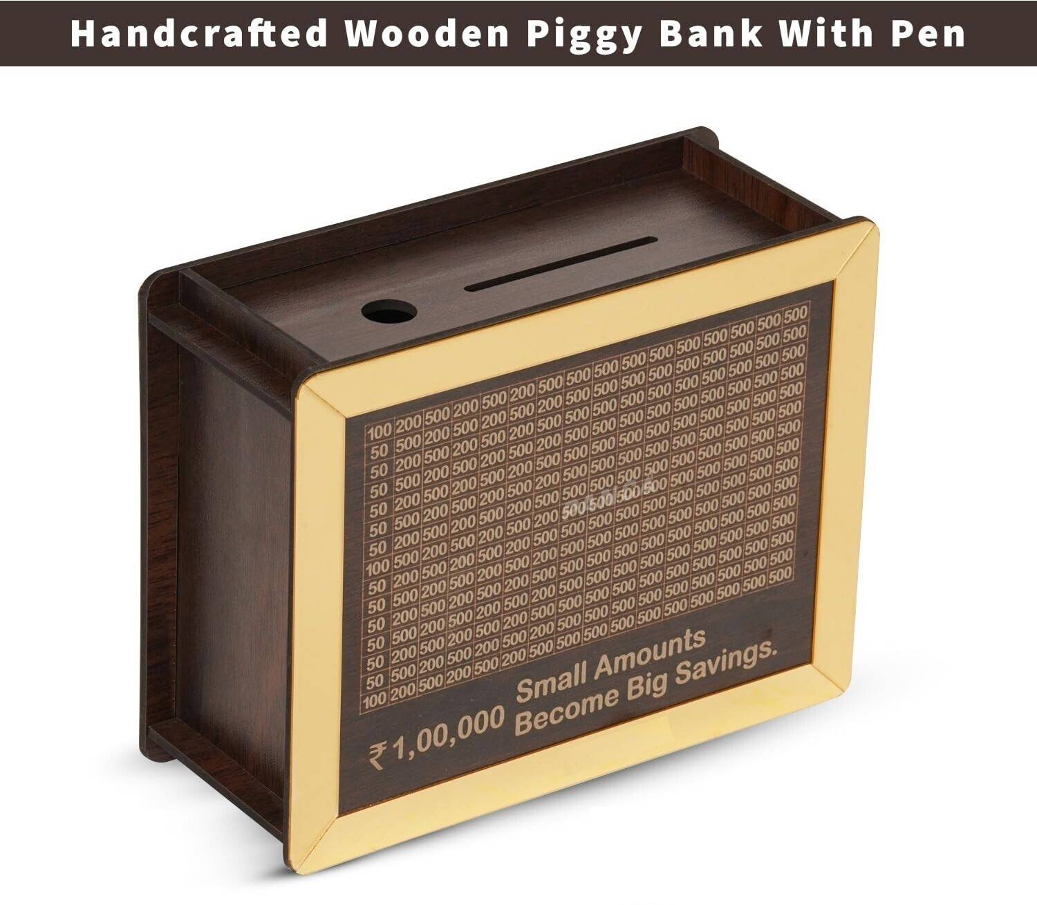 Sundhi Wooden Money Saver Box 100000 - Image 4