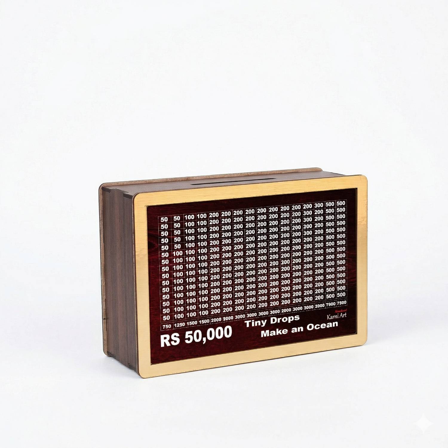 KARNI ART Wooden Money Saving Box - Image 3