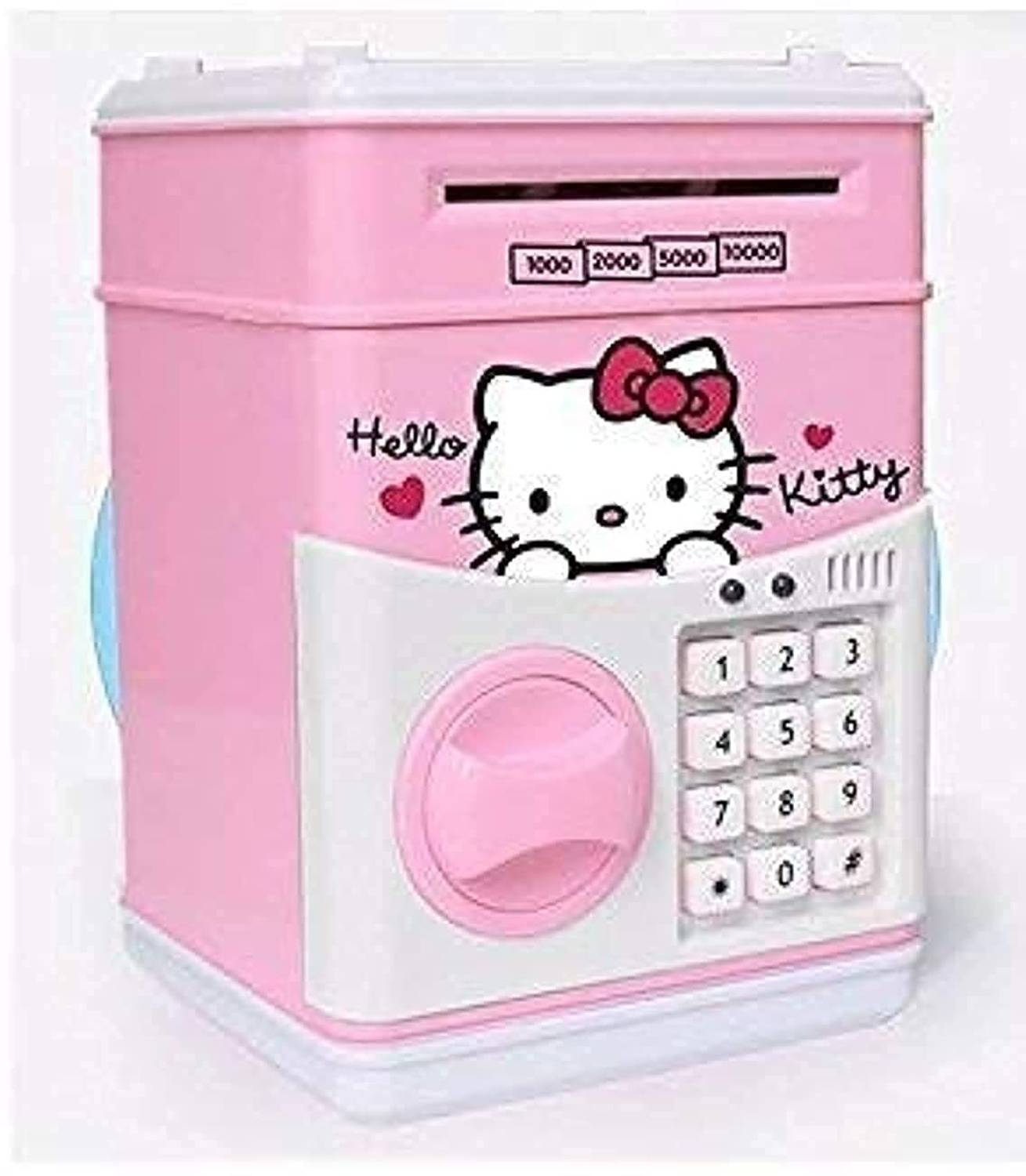 4AJ BAZAAR Atm Kids Piggy Savings Bank With Electronic Lock Piggy Bank Atm With Password Coin Bank