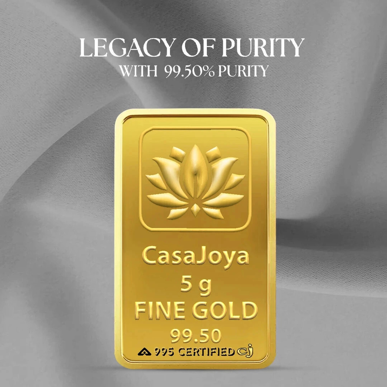 Image of CASAJOYA CJ-GB995-5G-B 24 (995) K 5 g Gold Bar