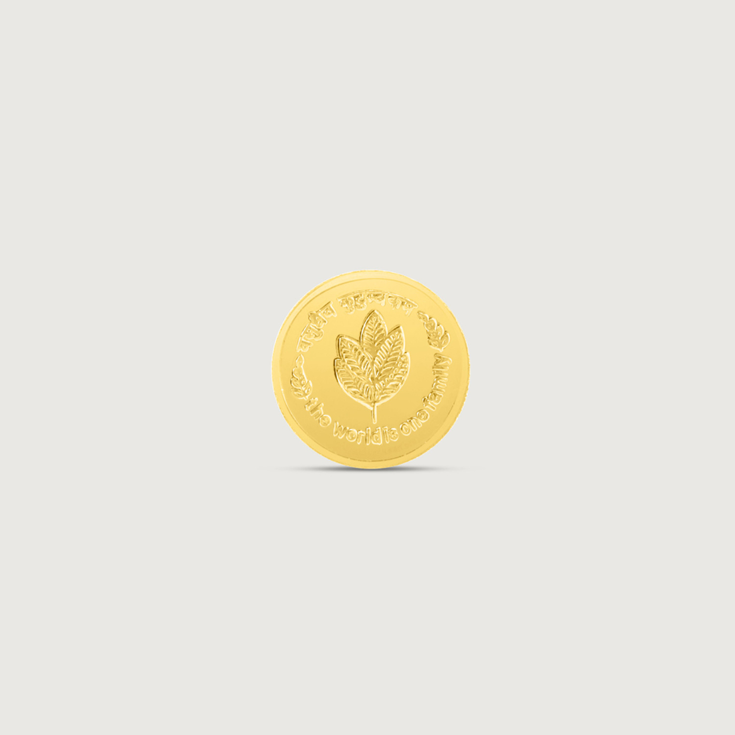 Image of Mia by Tanishq 24 (9999) K 1 gm Gold Coin