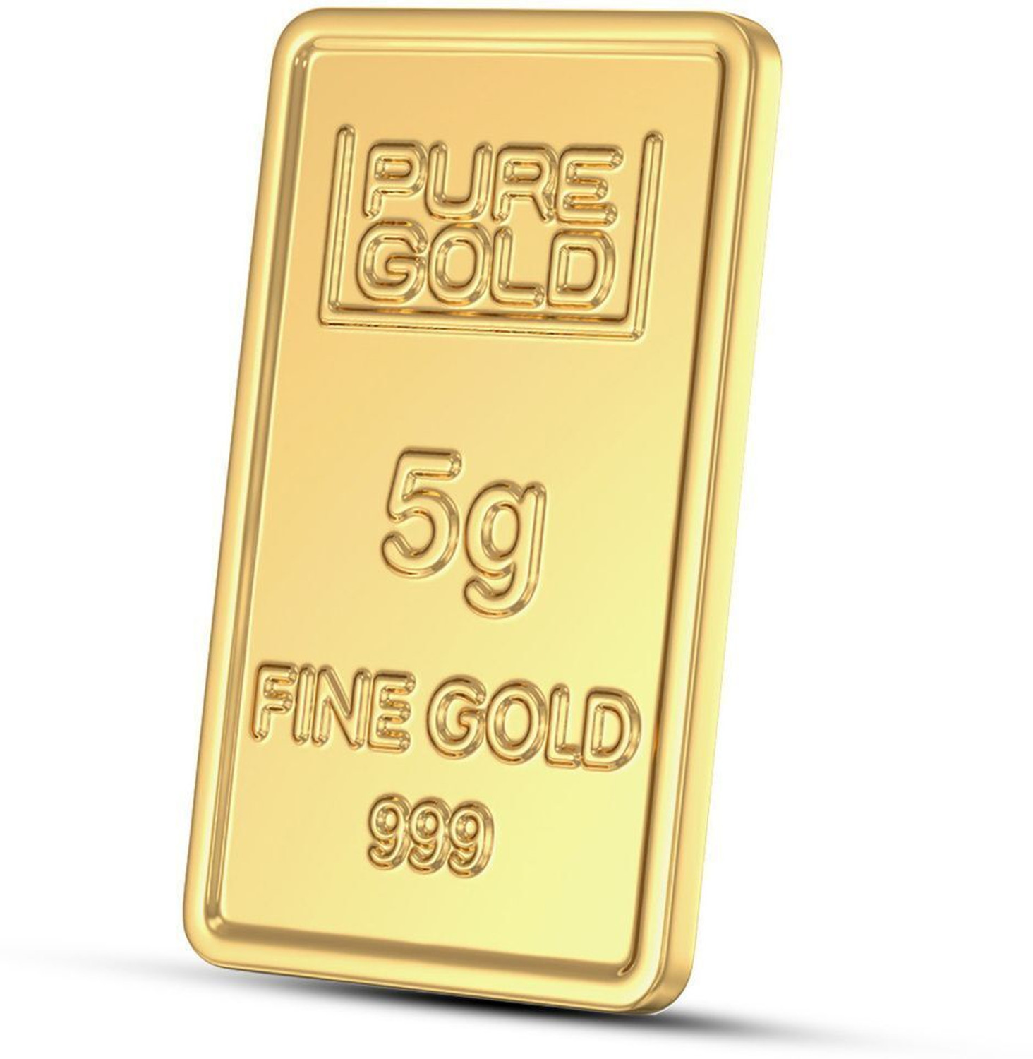 Image of Joyalukkas Flower 24 (999) K 5 g Gold Bar