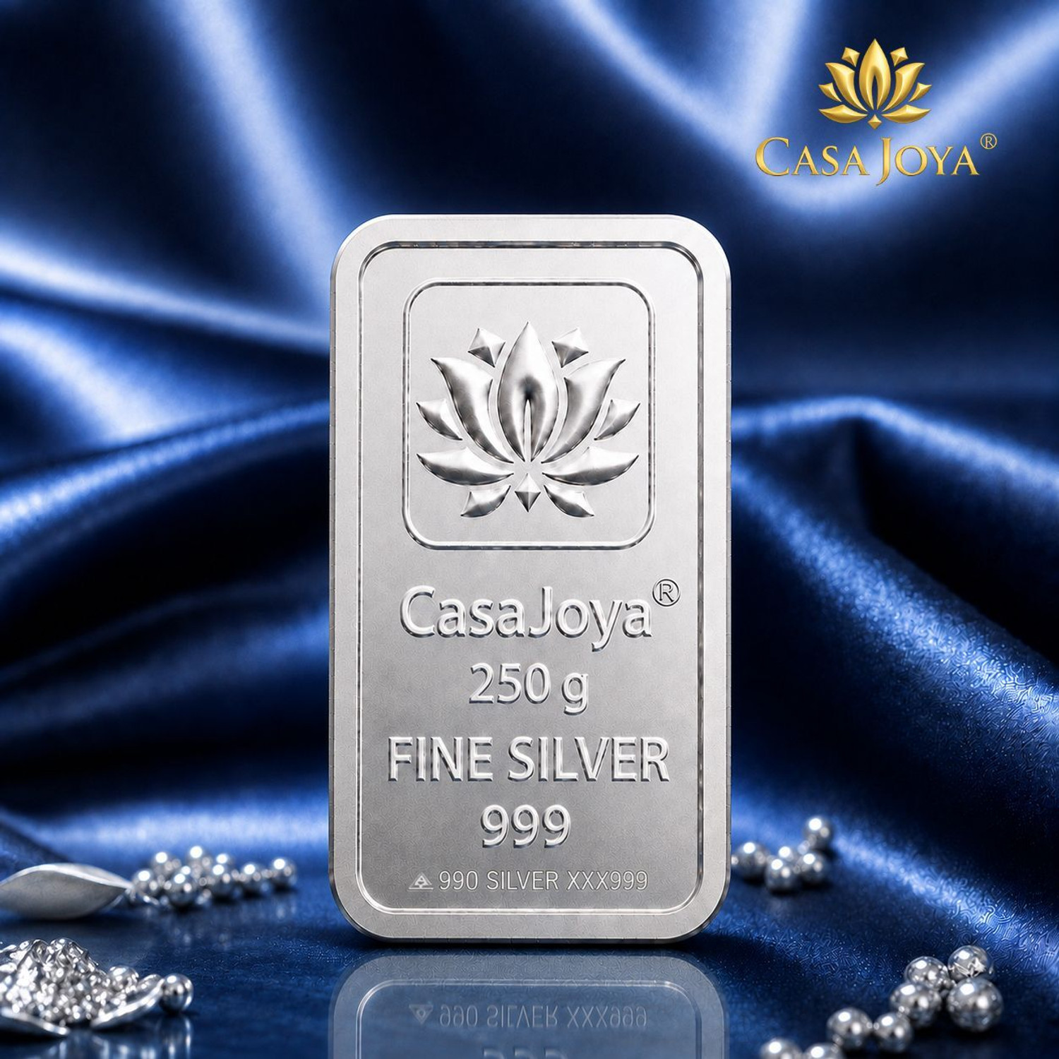 Image of CASAJOYA BIS Hallmarked 250g S 999 250 g Silver Bar