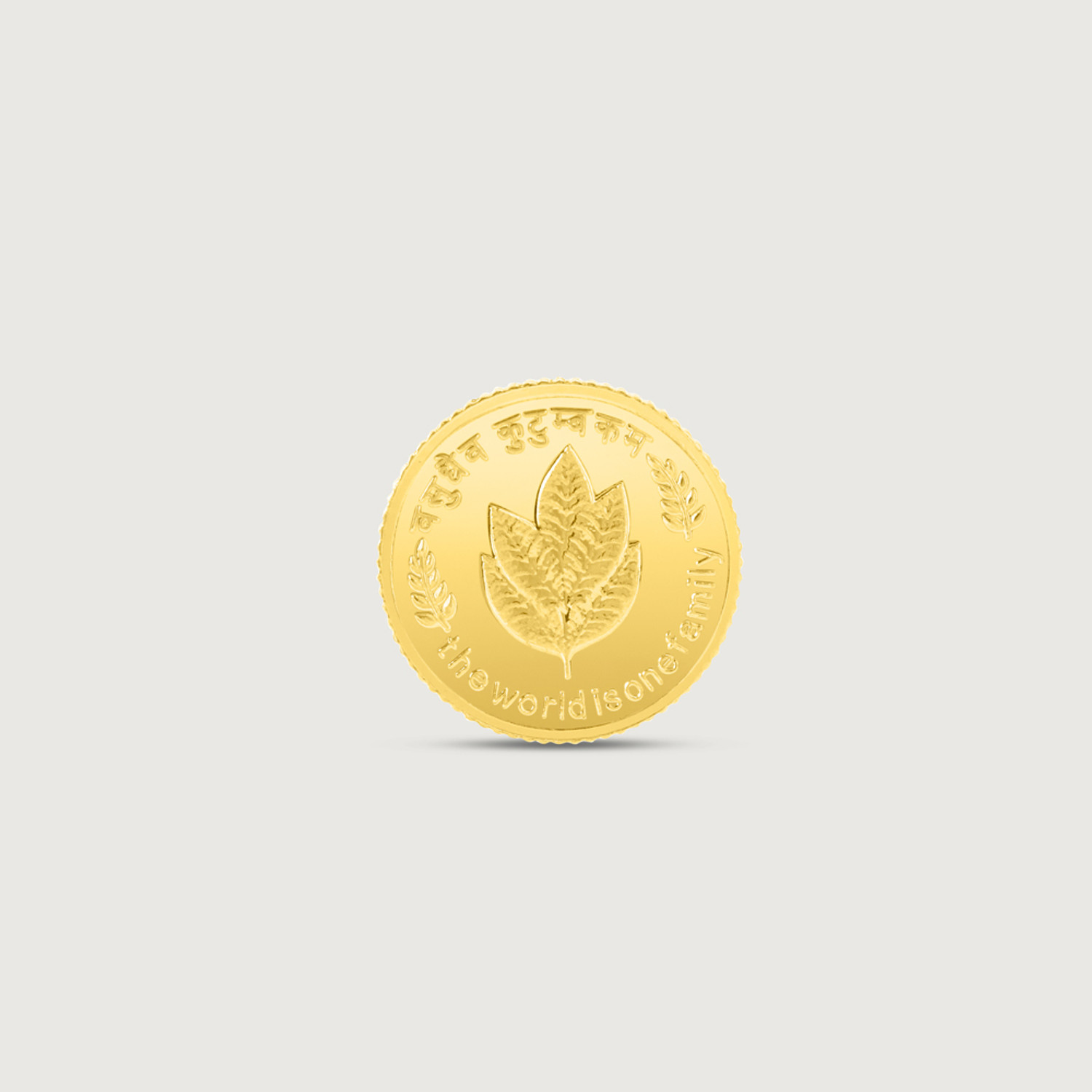 Image of Mia by Tanishq 24 (9999) K 5 gm Gold Coin
