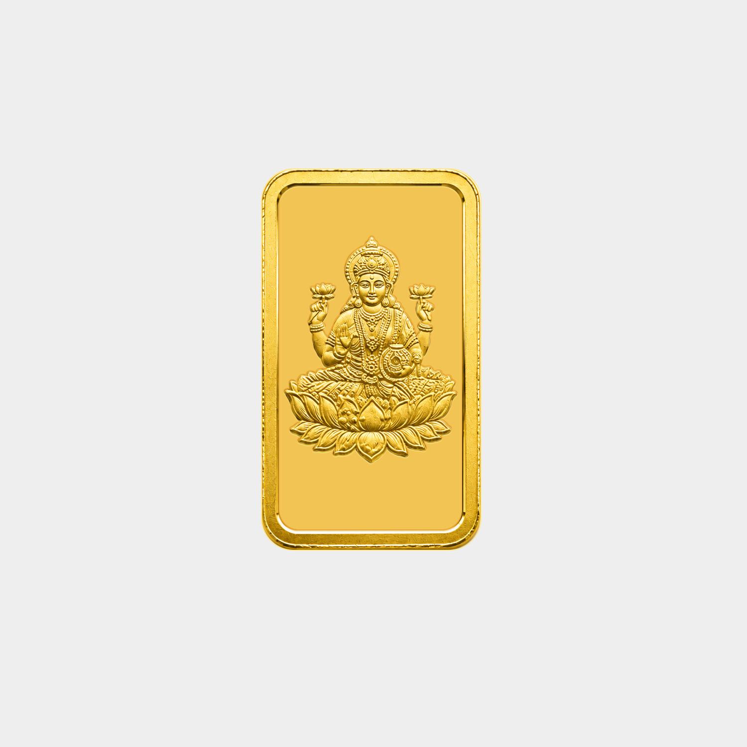 Image of RSBL Goddess Lakshmi Precious 24 (999) K 1 g Yellow Gold Bar