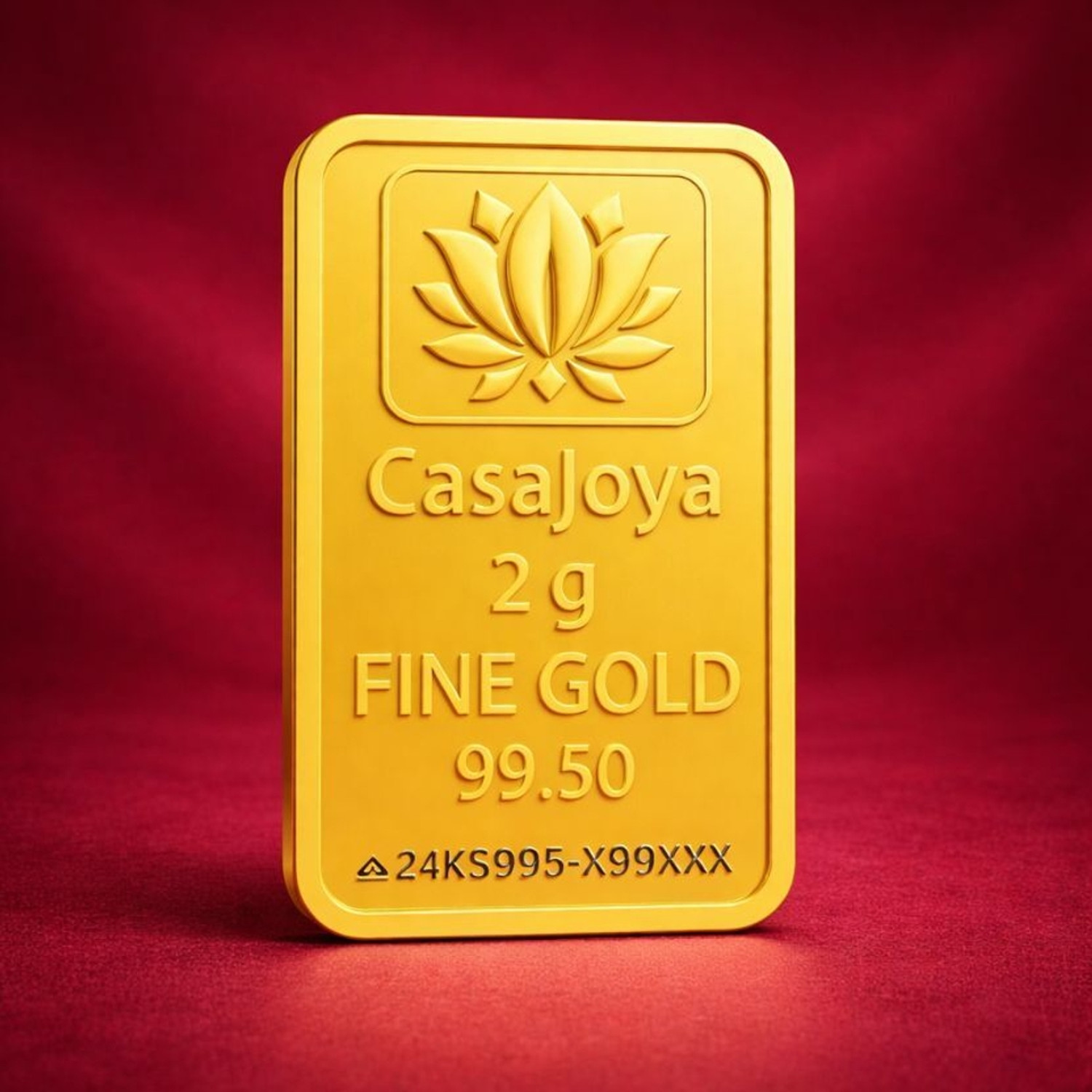 Image of CASAJOYA CJ-GC995-2G 24 (995) K 2 g Gold Coin