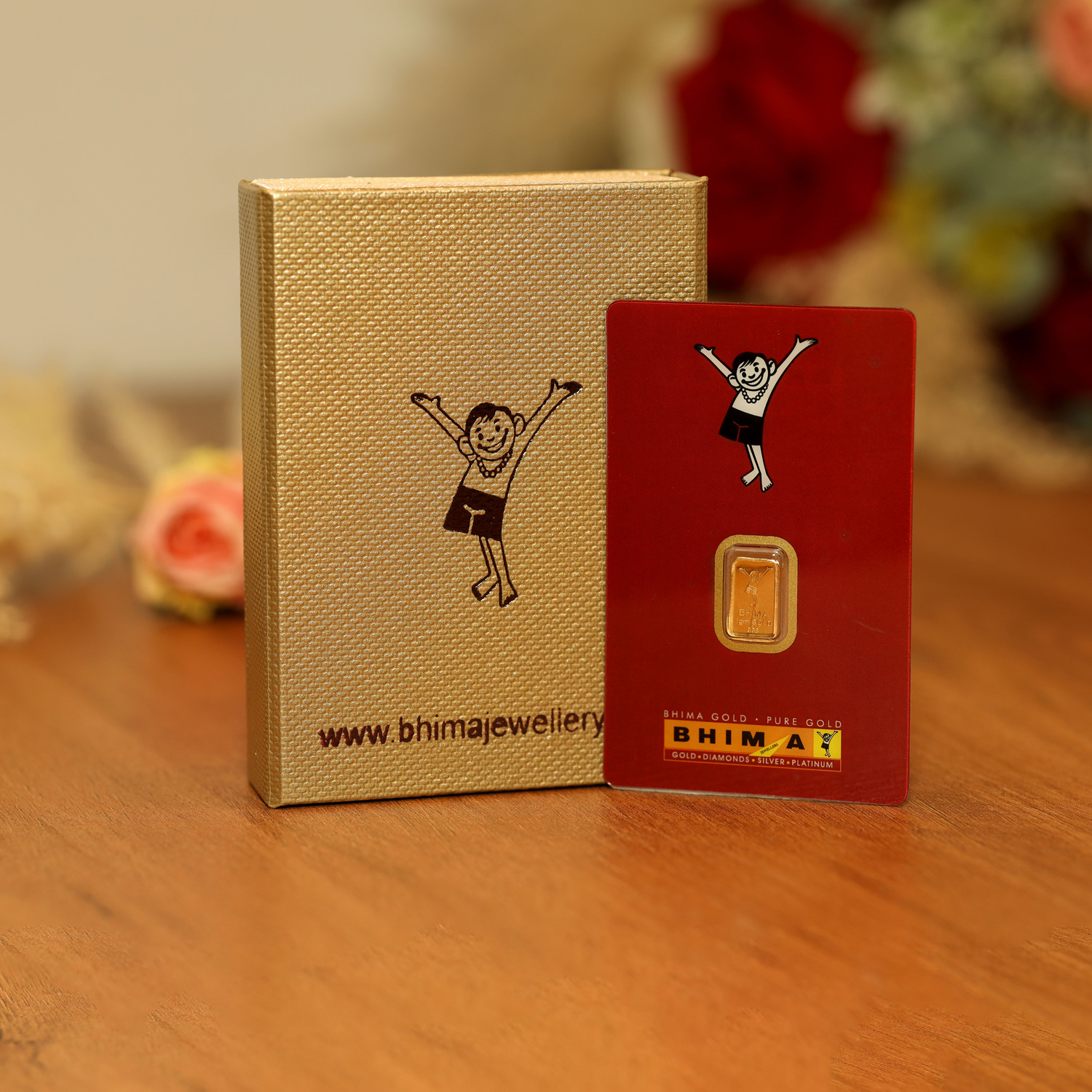 Image of BHIMA Jewellery 24 (999) K 1 g Gold Bar