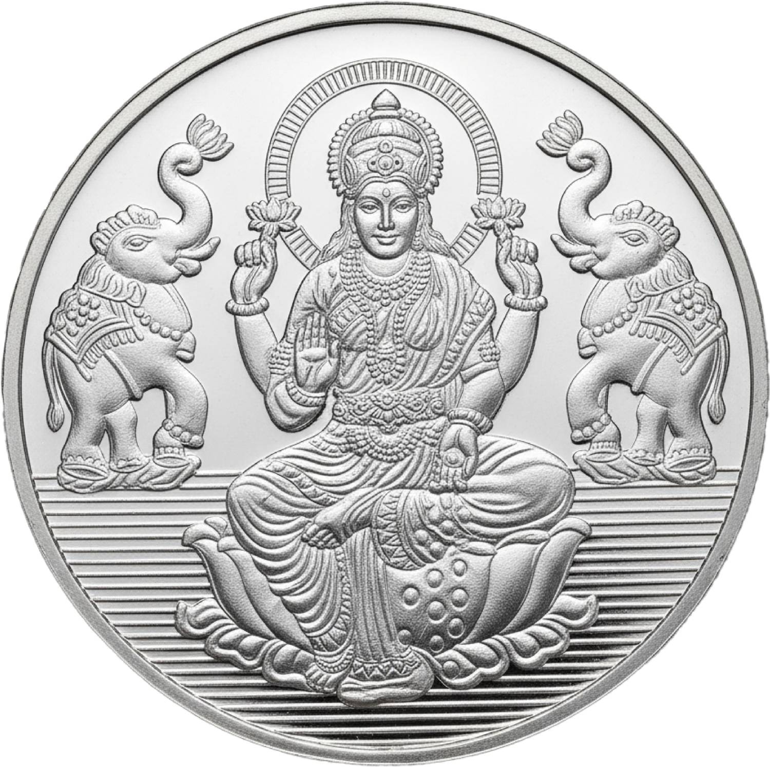 Kalamandir 250gm 999 Fine Silver Lakshmiji Coin – Royal Wealth Edition S 999 250 g Silver Coin