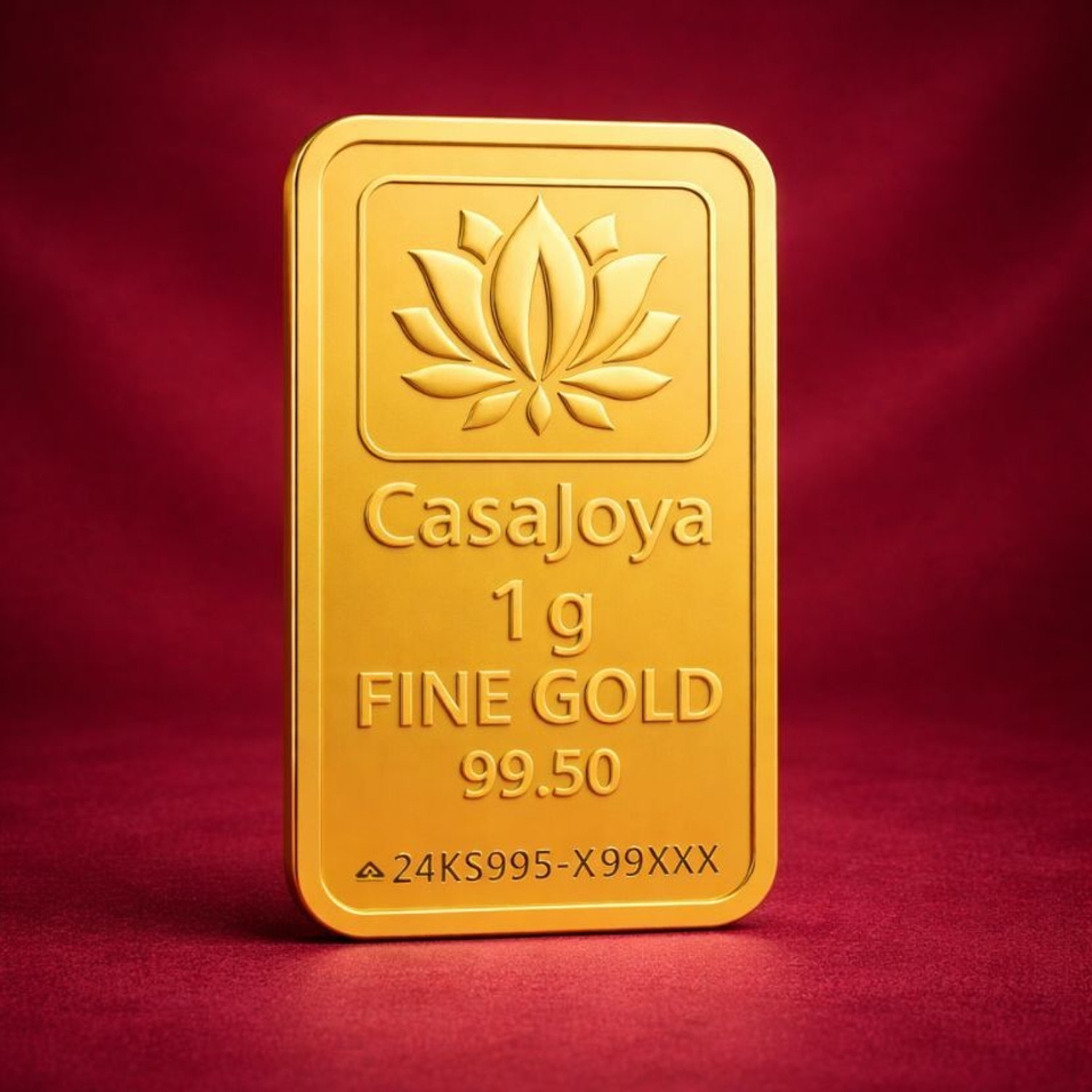Image of CASAJOYA CJ-GC995-1G 24 (995) K 1 g Gold Coin