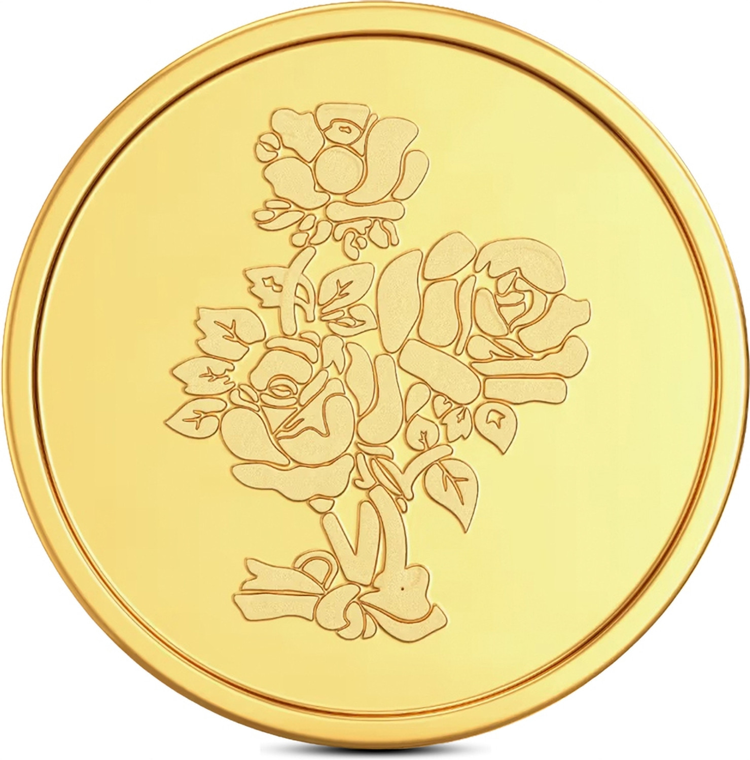 Image of Joyalukkas ONGCNPF22G0P100 22 K 0.1 g Gold Coin