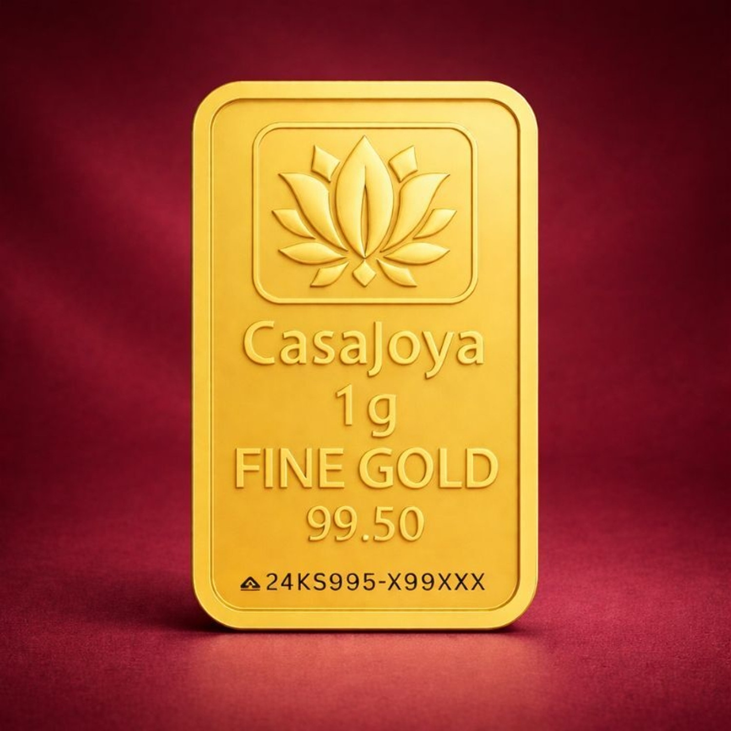 Image of CASAJOYA CJ-GC995-1G 24 (995) K 1 g Gold Coin