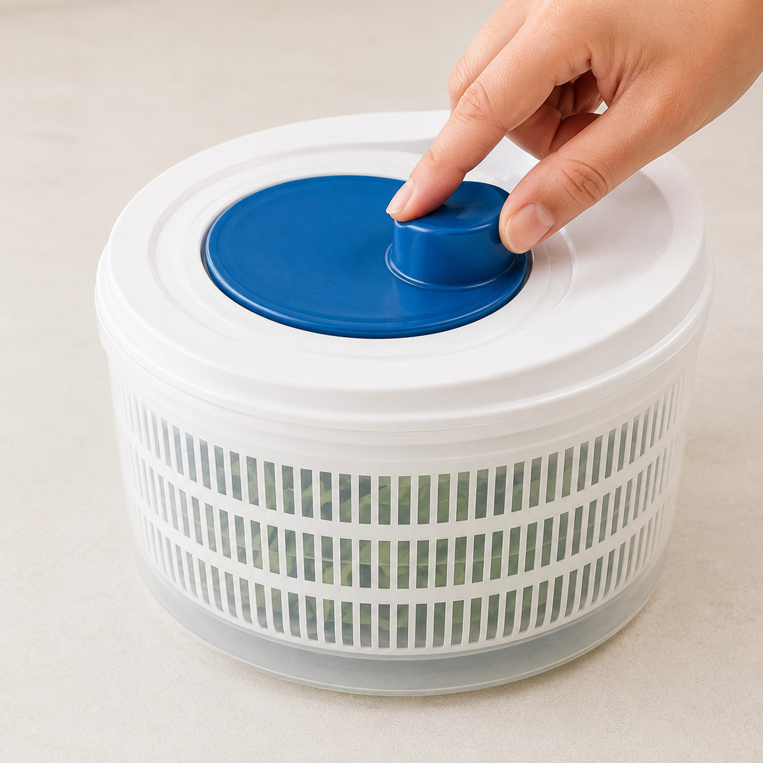 Image of ivyroll Salad Spinner Vegetable and Fruit Dryer Sieve