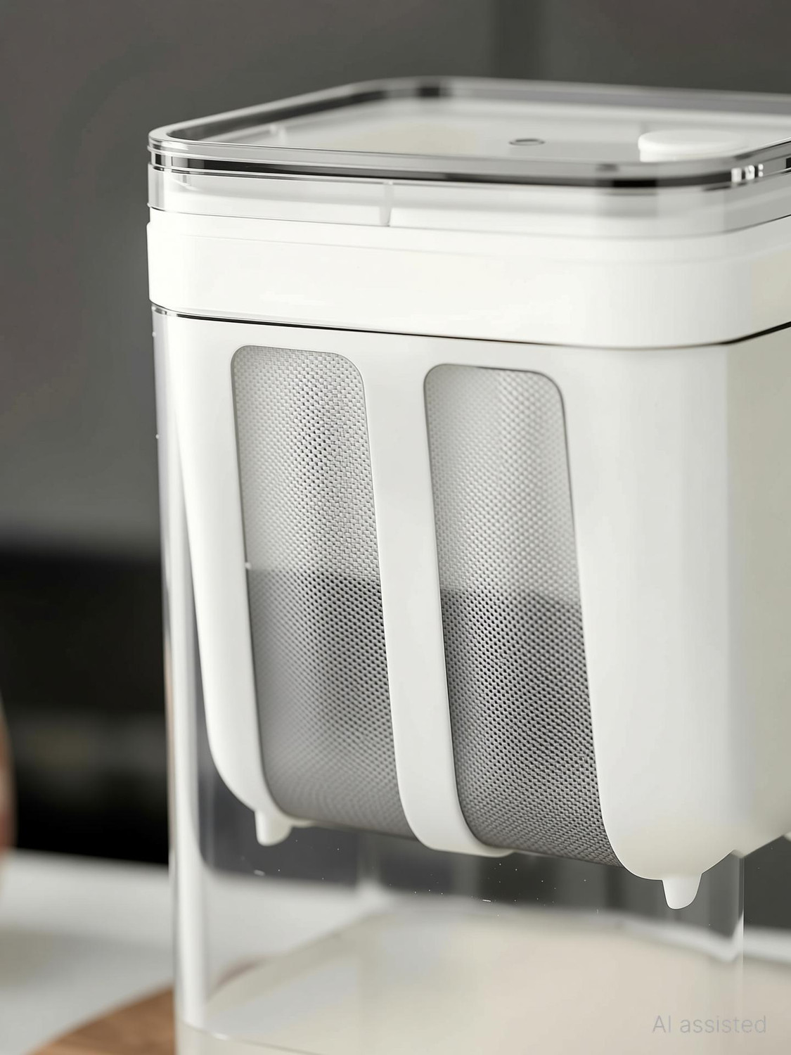 Image of Lixgen Hung Curd Strainer Box | Curd Maker and Greek Yogurt Maker - 1100ml Strainer