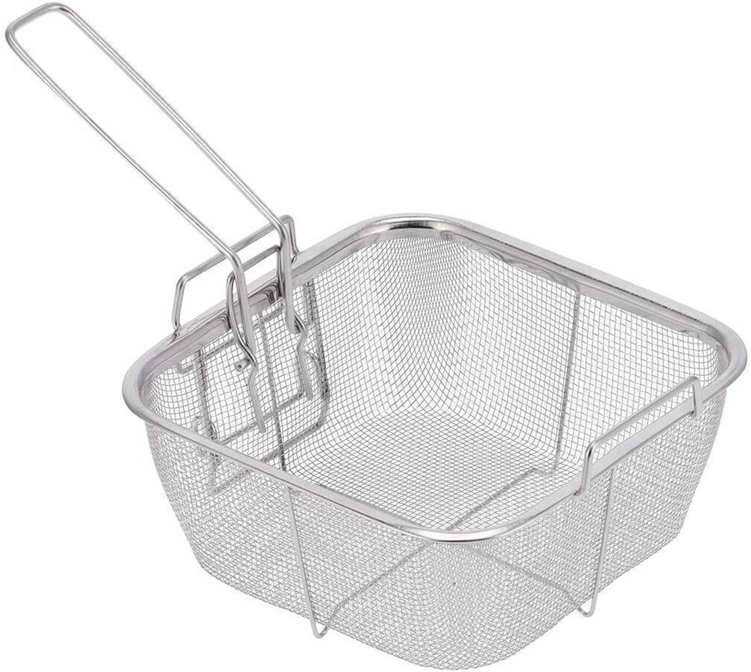 ANUVYA AN-Steel Frying Basket Deep Frying Basket