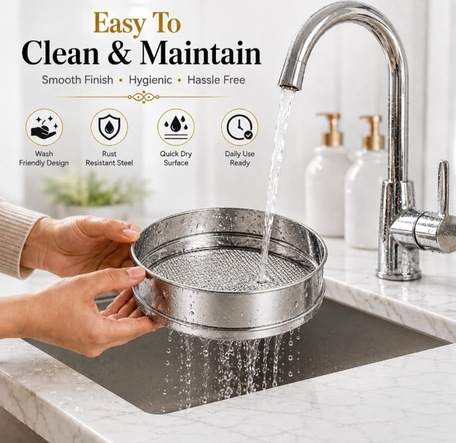 Image of atta chalni Strainer