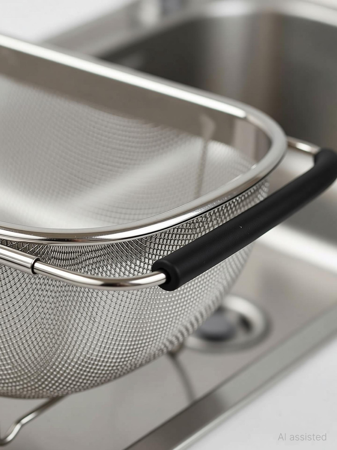 Image of broccolin Premium Stainless Steel Mesh Strainer Basket Strainer