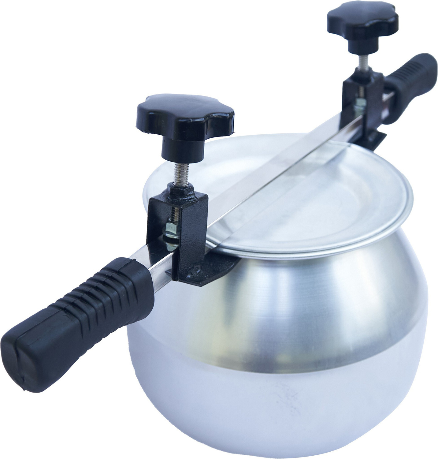 Image of consova Stainless Steel Adjustable heavy Duty Rice Drainer Handle For Smart Kitchen. Strainer