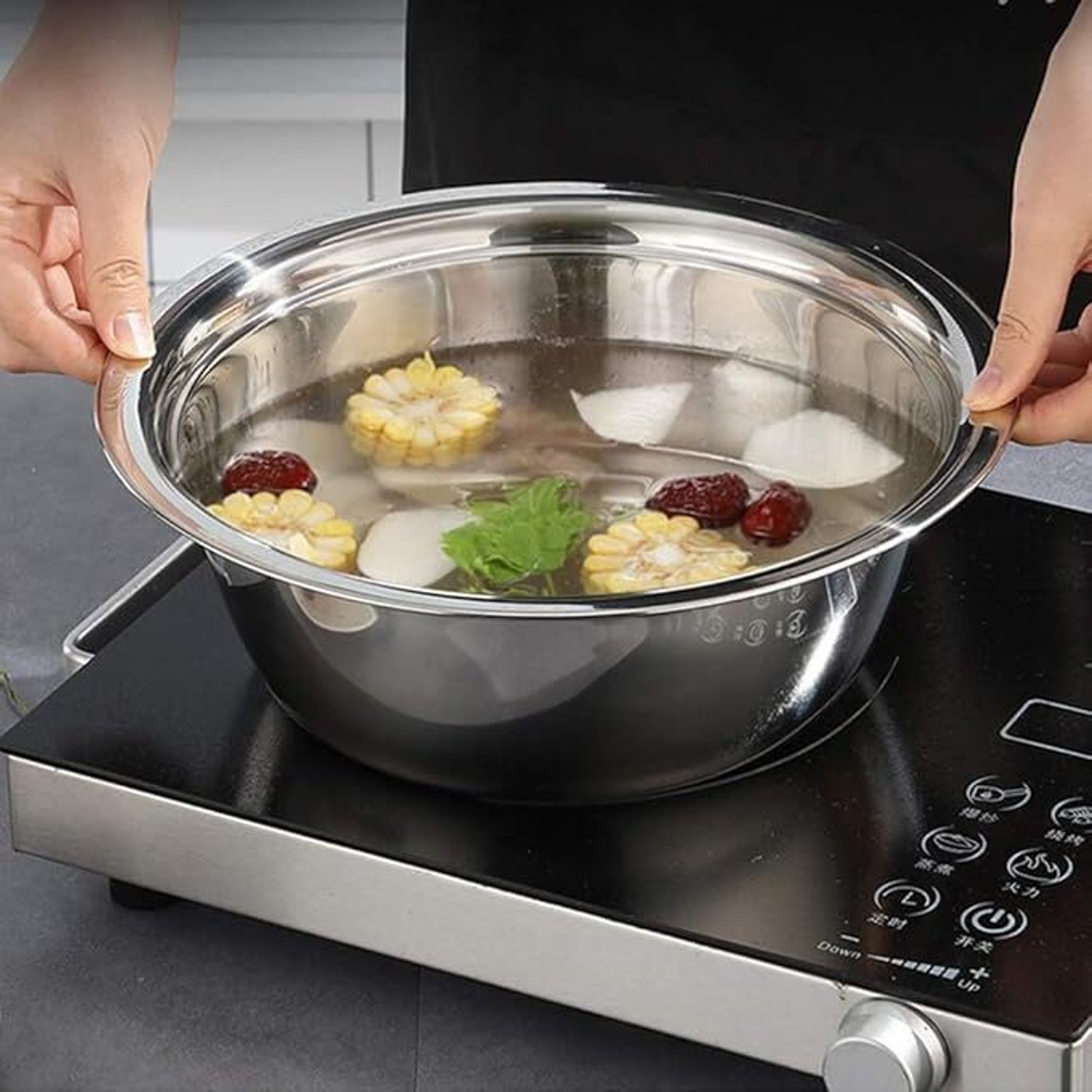 Image of SM MegaCart 3 in 1 Stainer Bowl Set Strainer