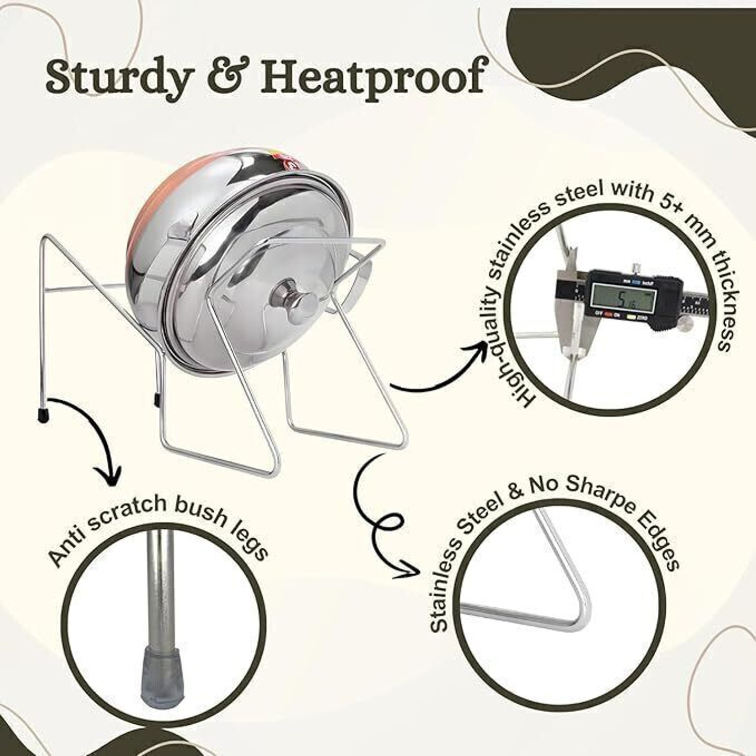 Image of GoldPaddy RICE POT Strainer
