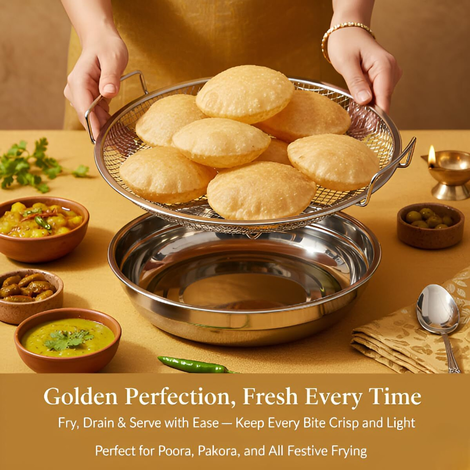 Image of SHIV SALES Collapsible Strainer
