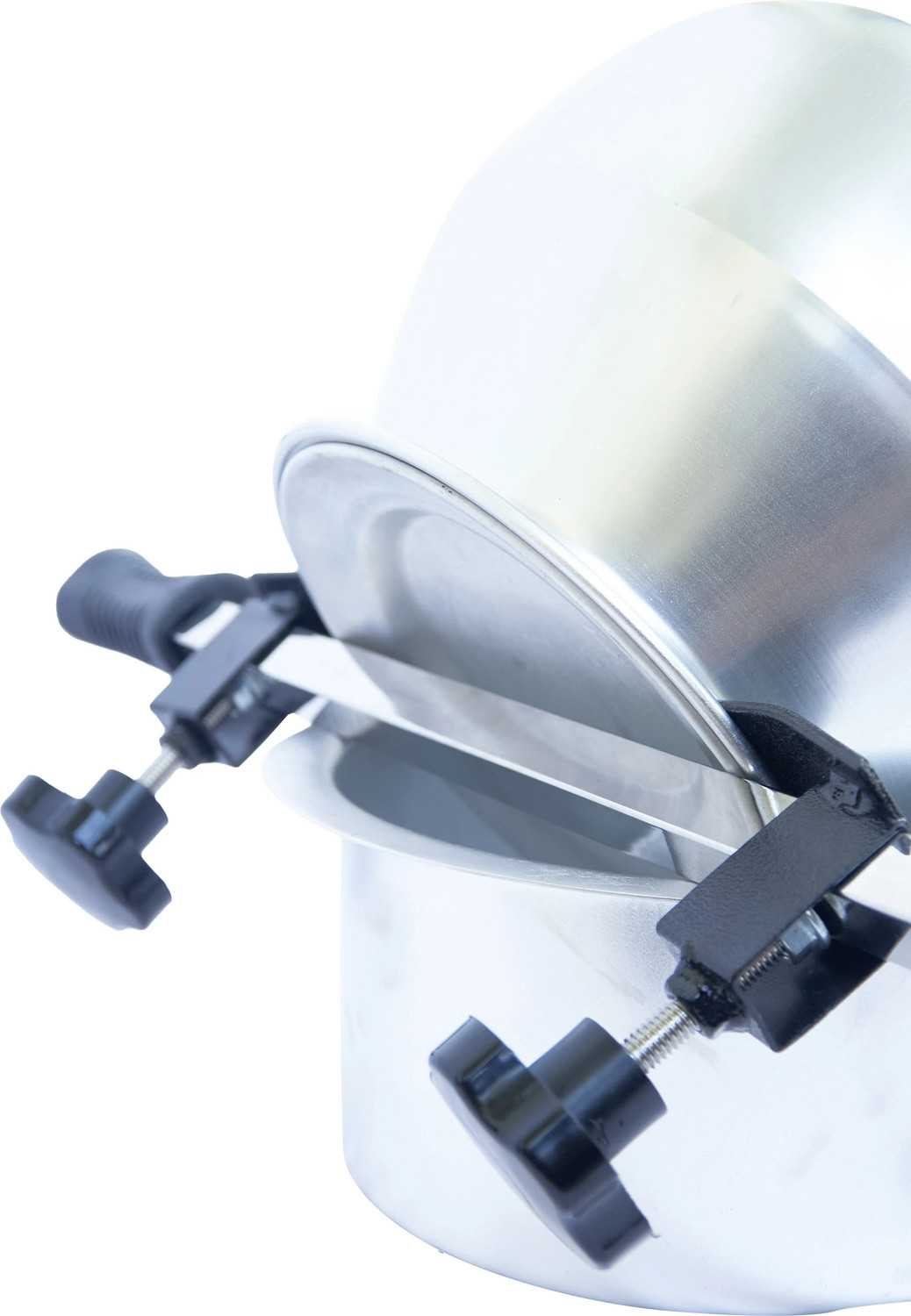 Image of consova Stainless Steel Adjustable heavy Duty Rice Drainer Handle For Smart Kitchen. Strainer