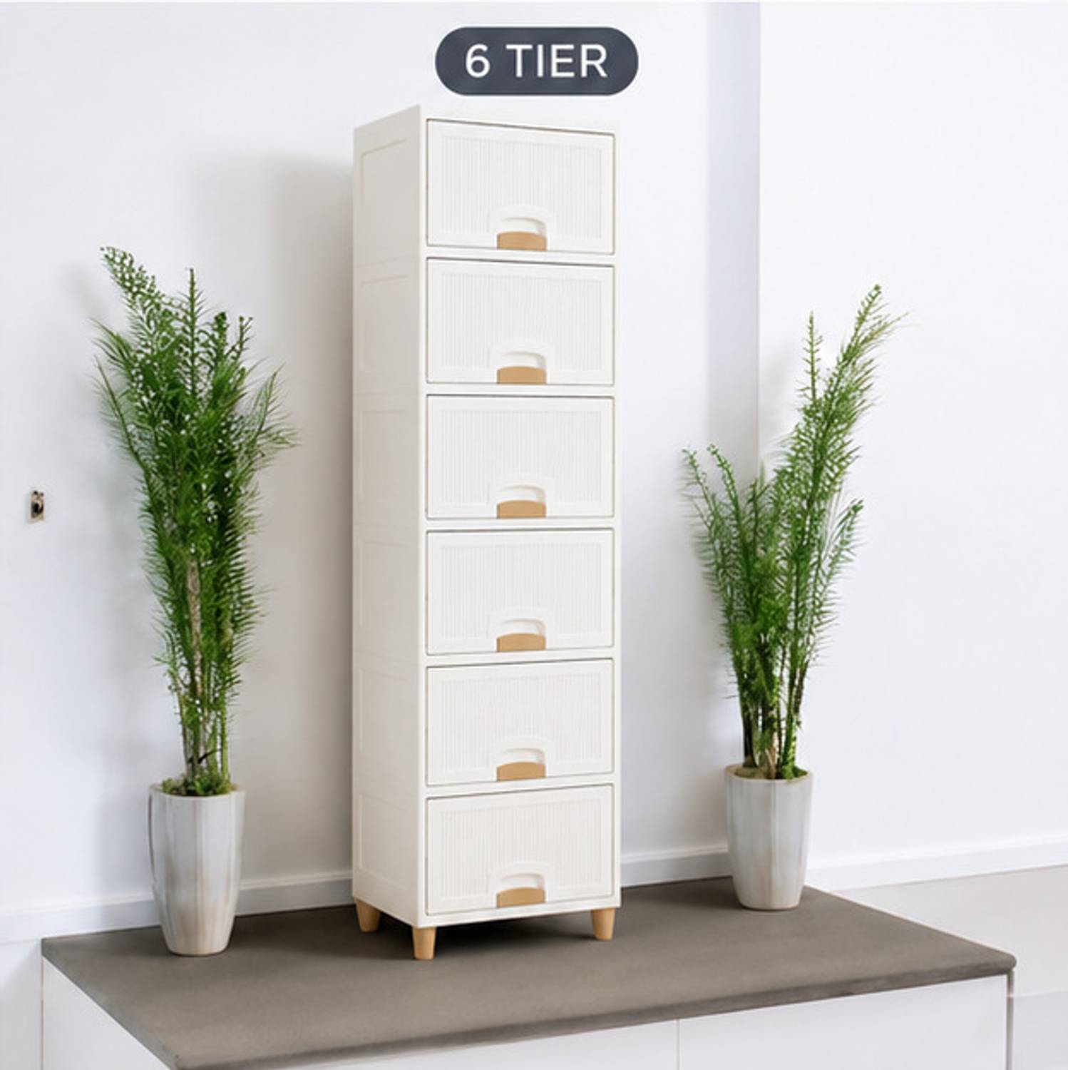 MECHON 6 Layer Foldable Cabinet - Image 1
