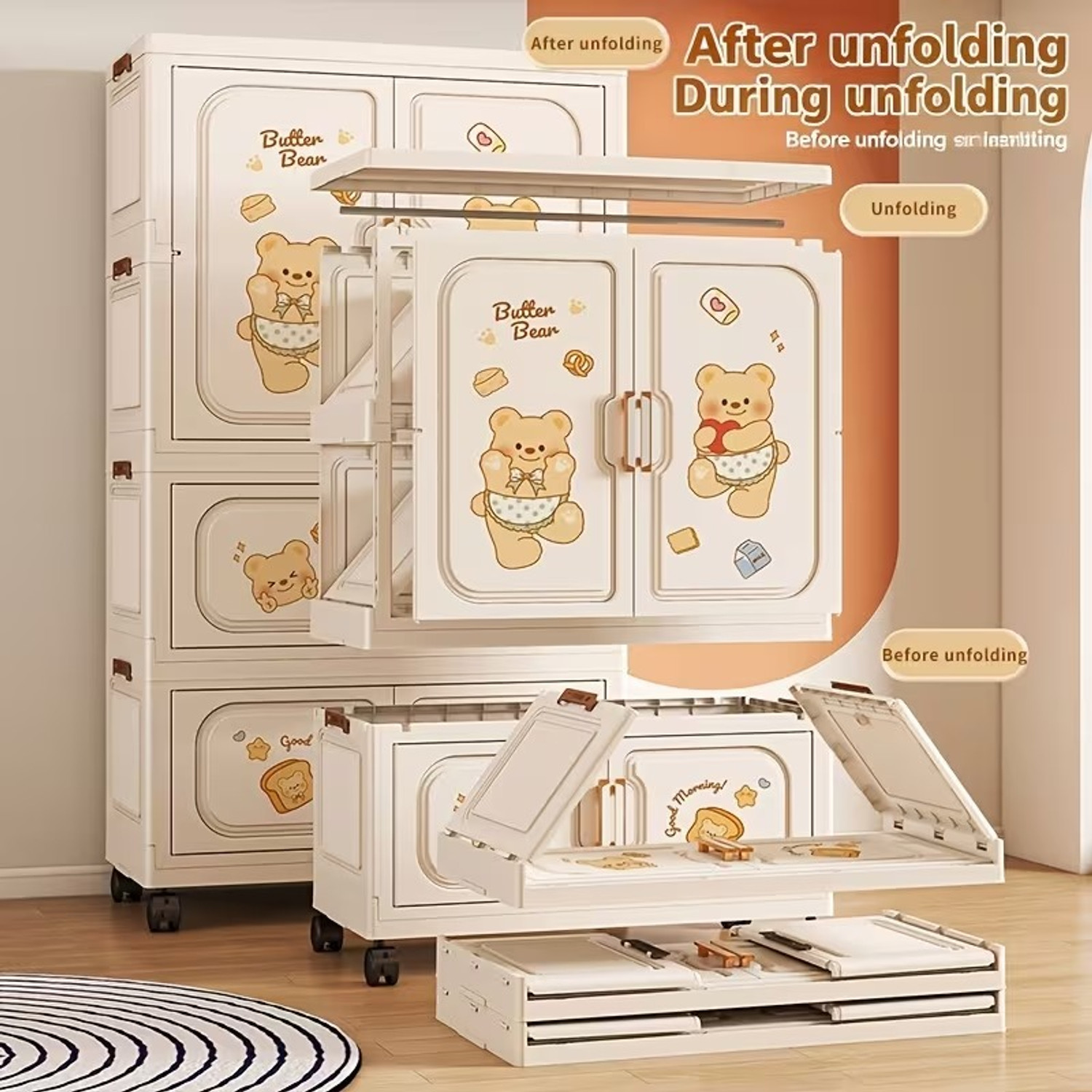Image of PYXBE PC Collapsible Wardrobe