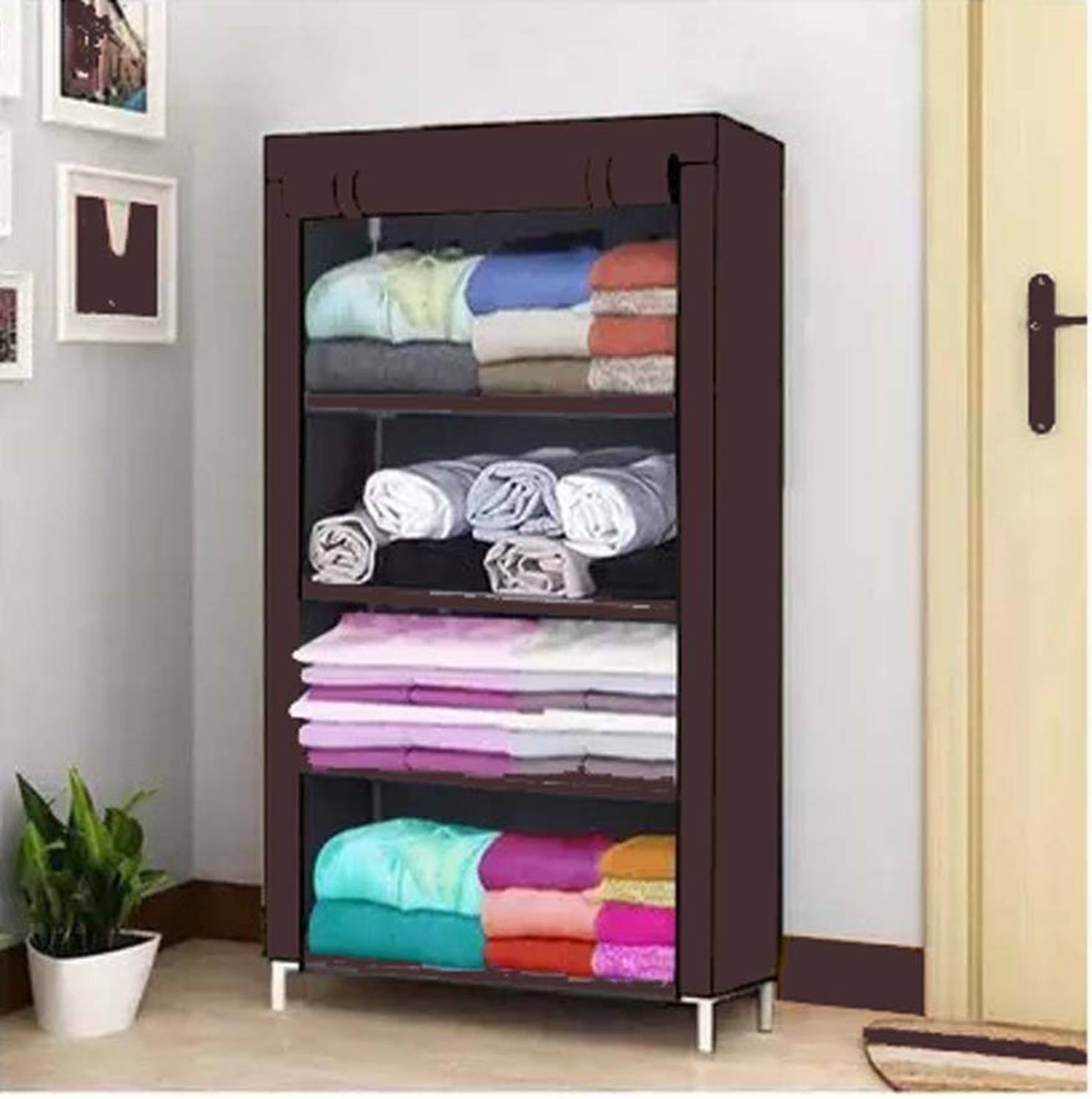 Attache Carbon Steel Collapsible Wardrobe - Image 2