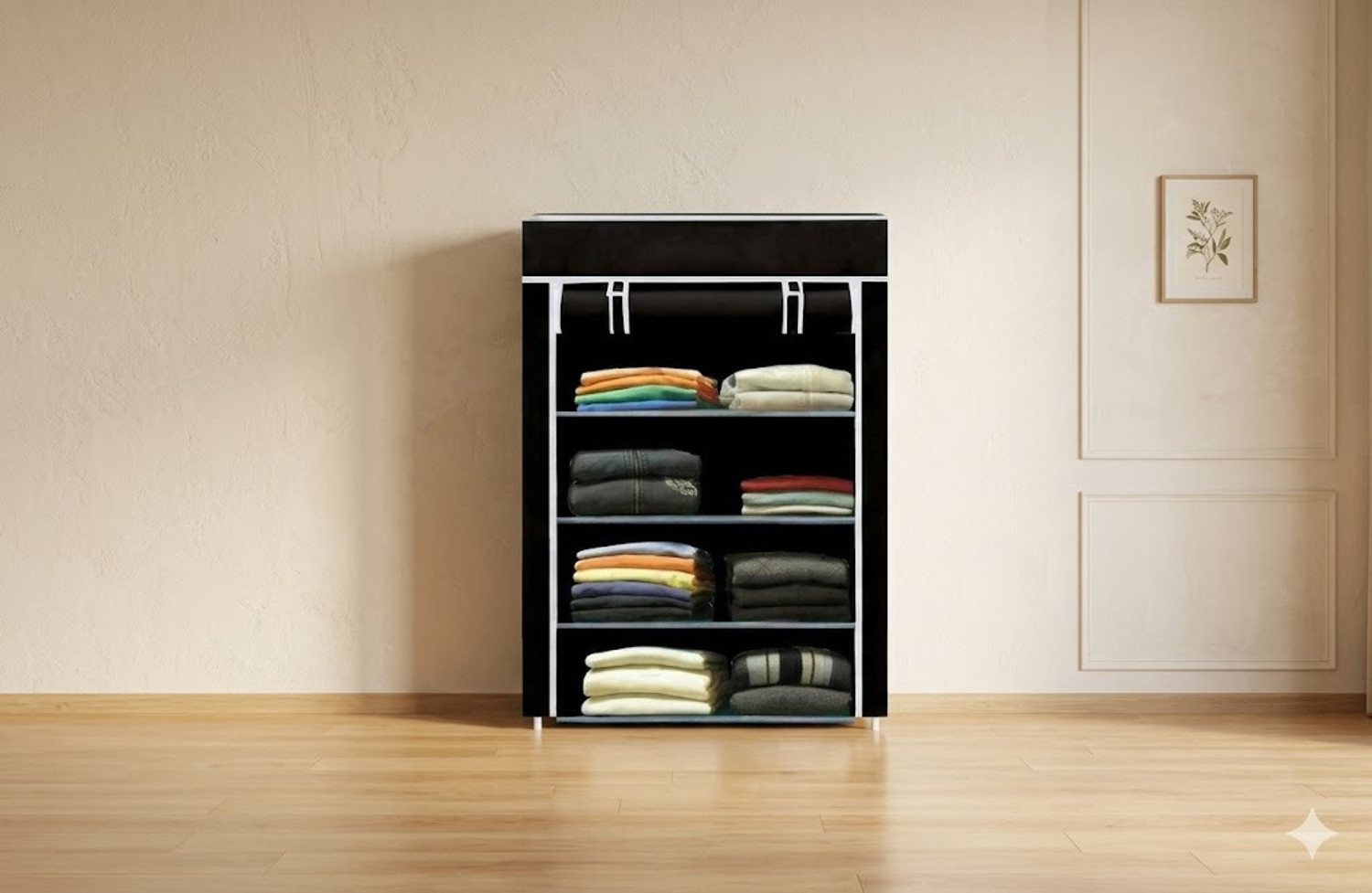 Image of Attache Carbon Steel Collapsible Wardrobe