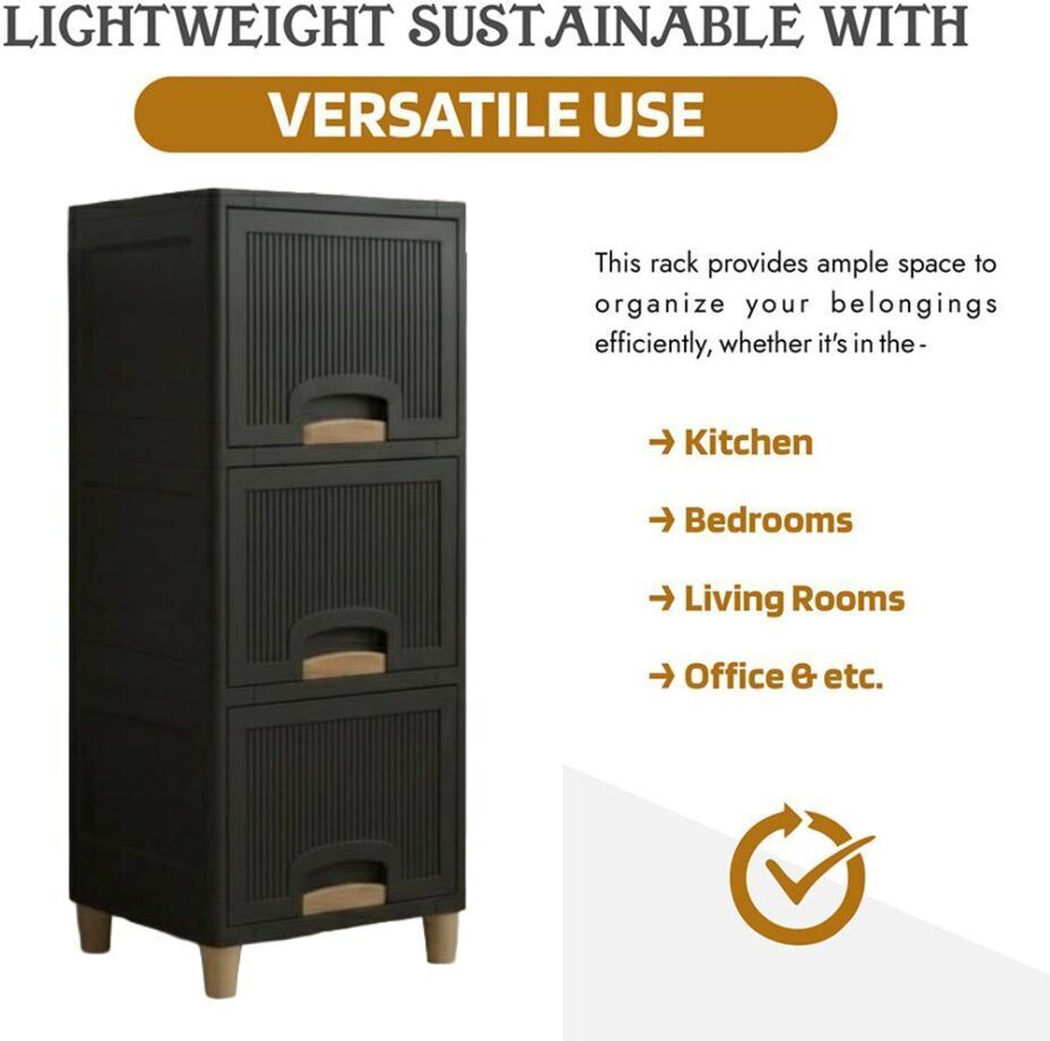 Image of MAXTID Plastic Free Standing Cabinet