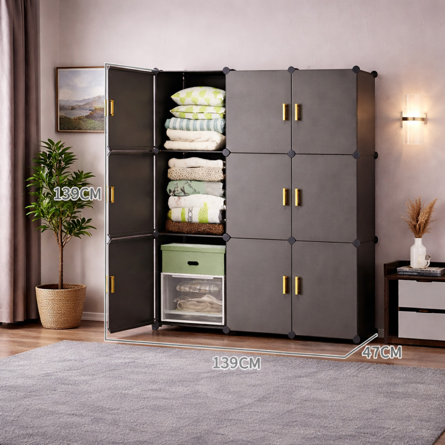 Image of Keekos PC Collapsible Wardrobe