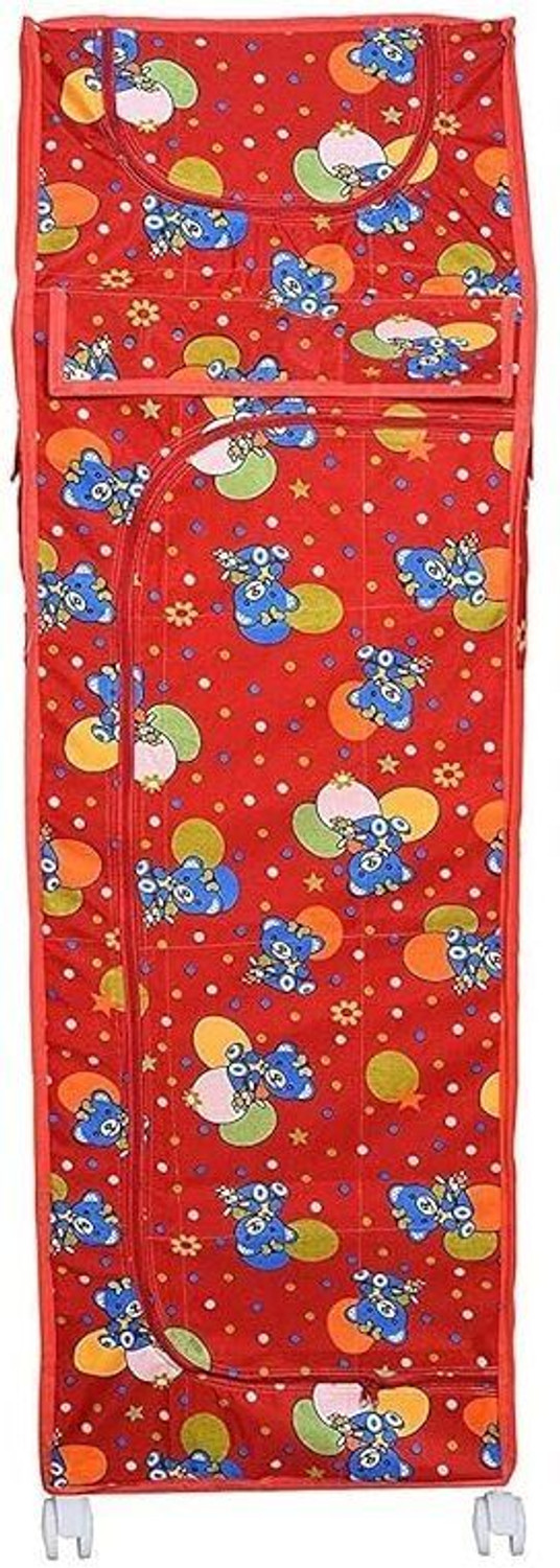Image of YouCopia 1 Door 6 Shelf Open Plastic (Collapsible Wardrobe) PVC Collapsible Wardrobe