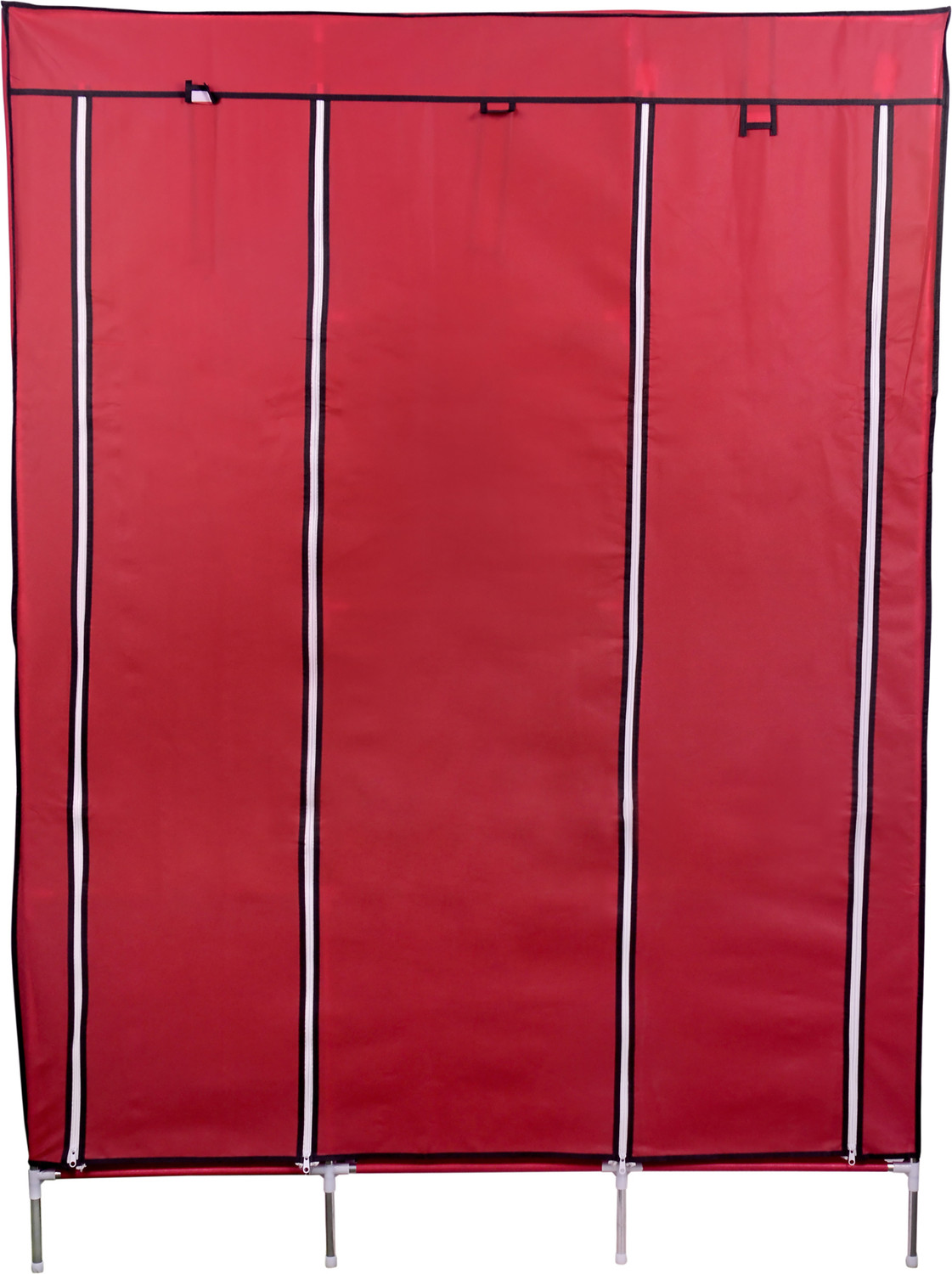 Image of SHYAM JI 8 layer Closet Clothes Storage Rack Quick And Easy To Assemble Foldable Almirah Carbon Steel Collapsible Wardrobe