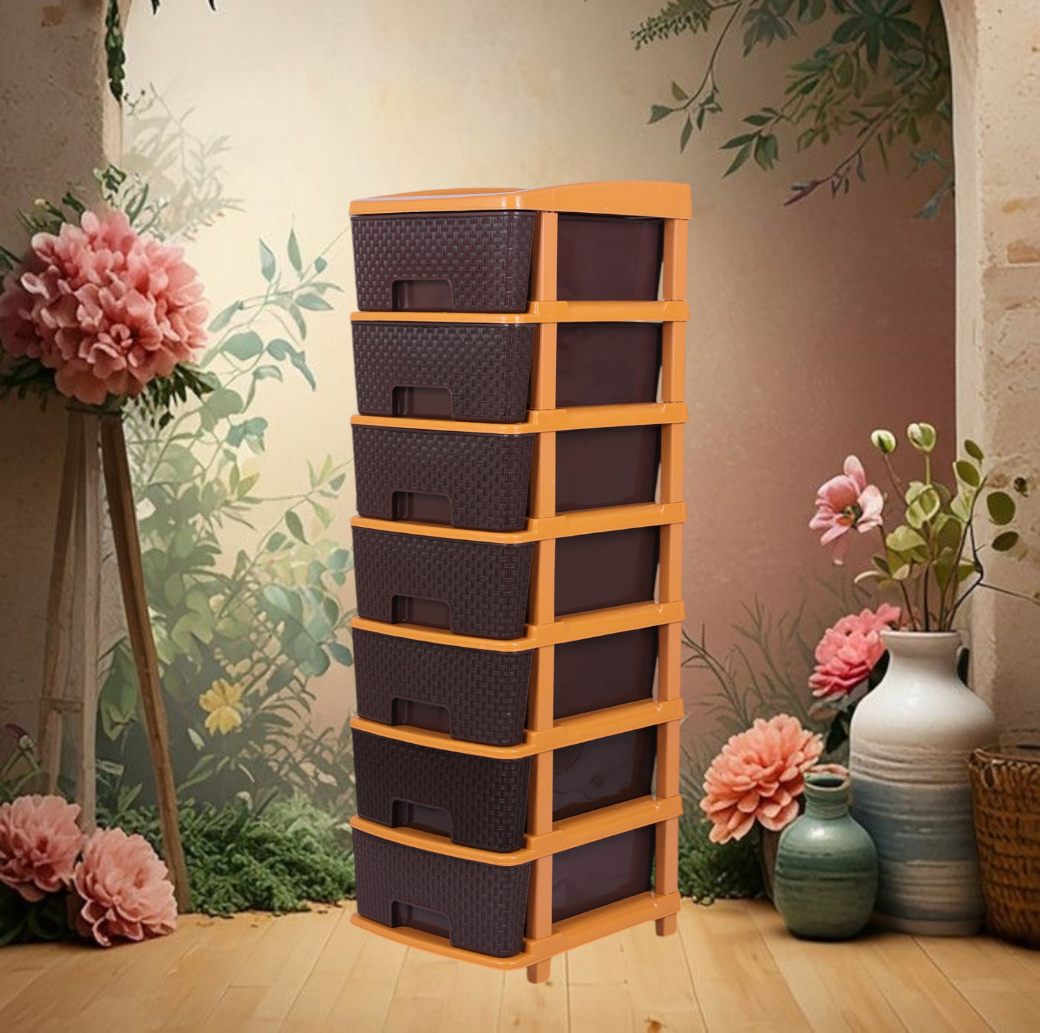 Image of MAHADEV ENTERPRISE 7 Compartments Plastic Multi Purpose
