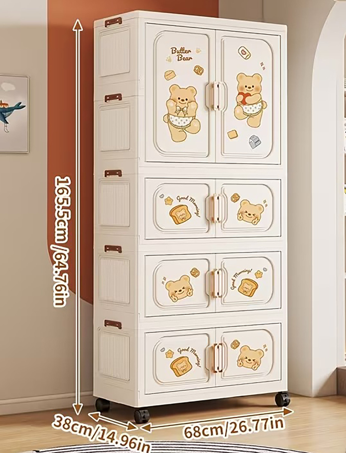 Image of PYXBE PC Collapsible Wardrobe