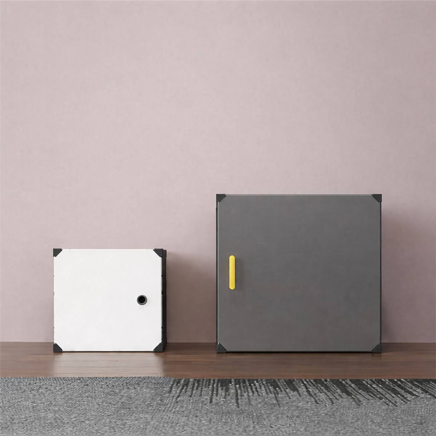 Keekos PC Collapsible Wardrobe Gray - Image 3