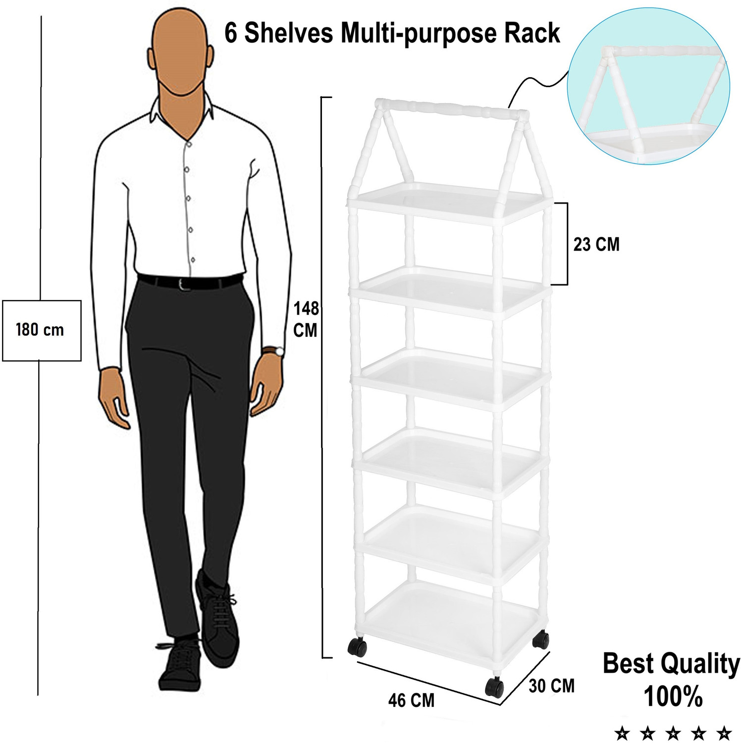 Image of YouCopia PVC Collapsible Wardrobe