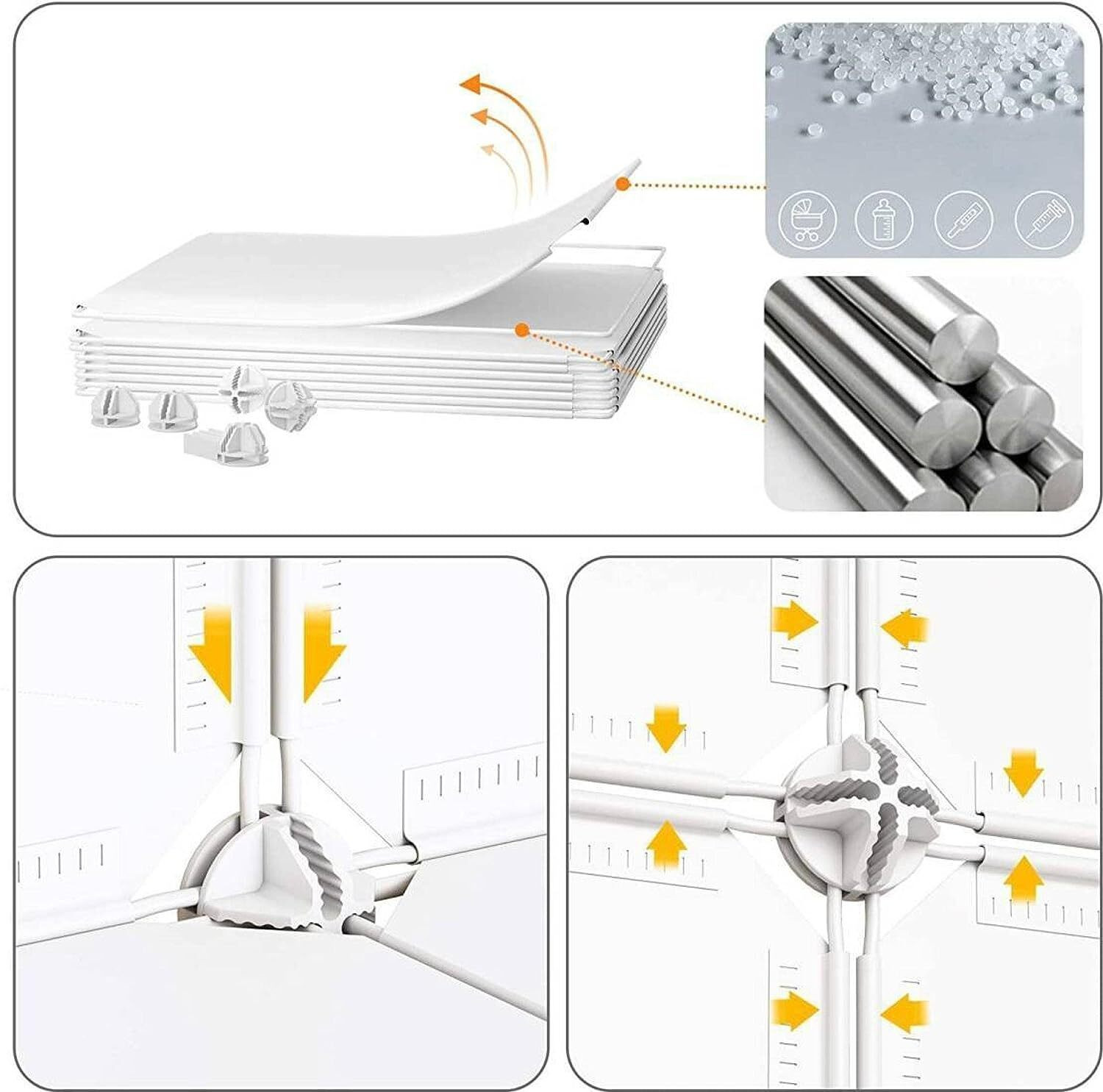 Image of Hemovia PC Collapsible Wardrobe