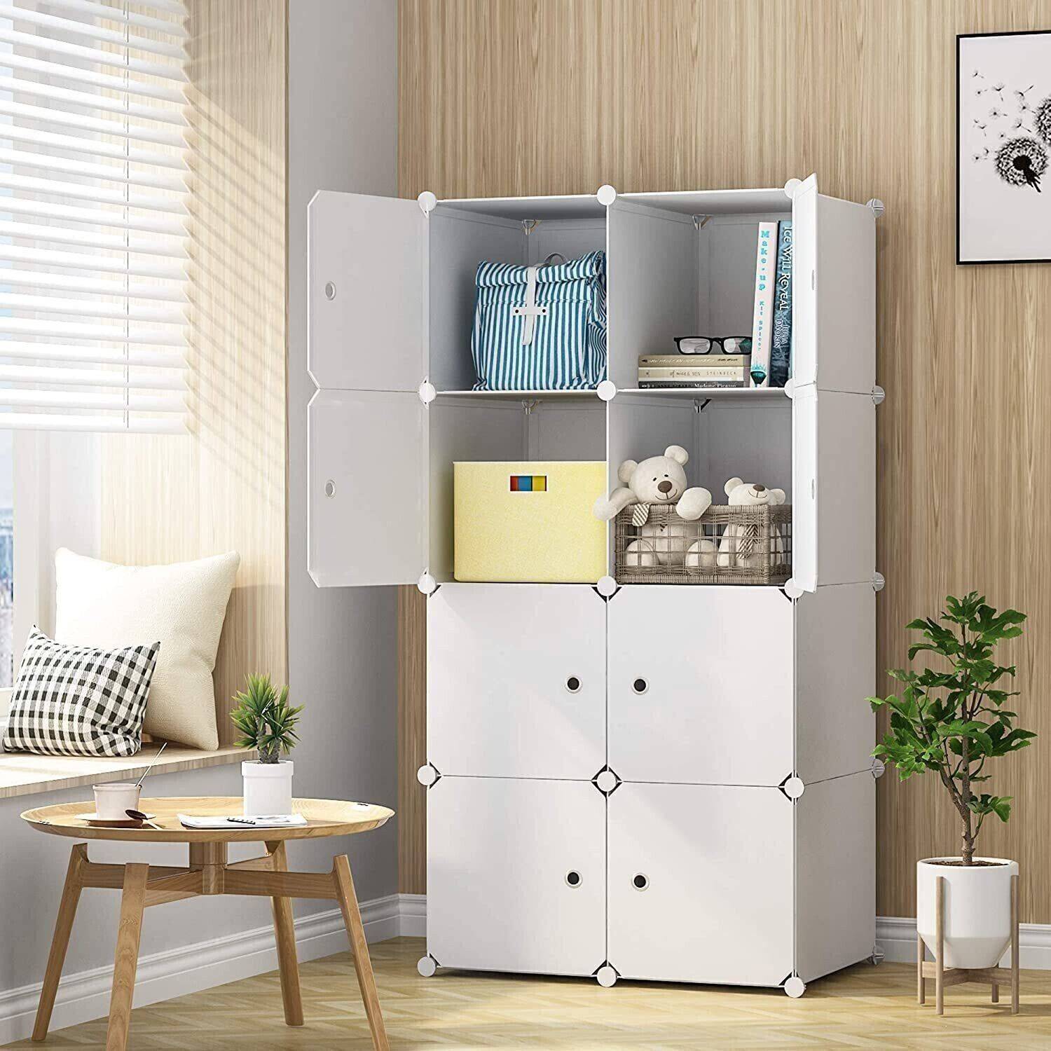 KriShyam 8-Cube Door Storage Organizer - Image 1