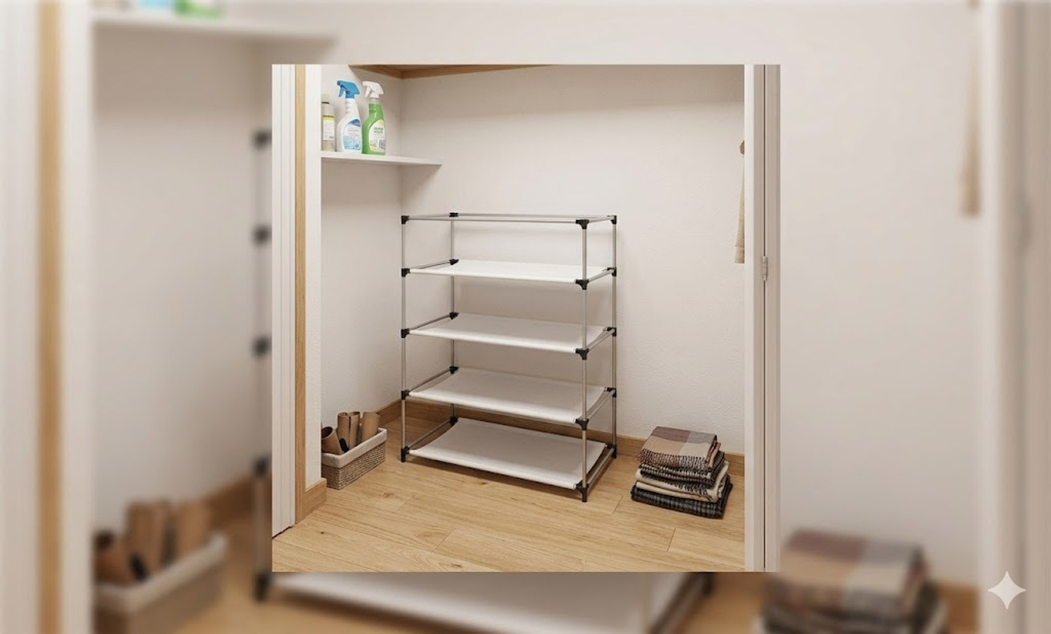 Image of Attache Carbon Steel Collapsible Wardrobe