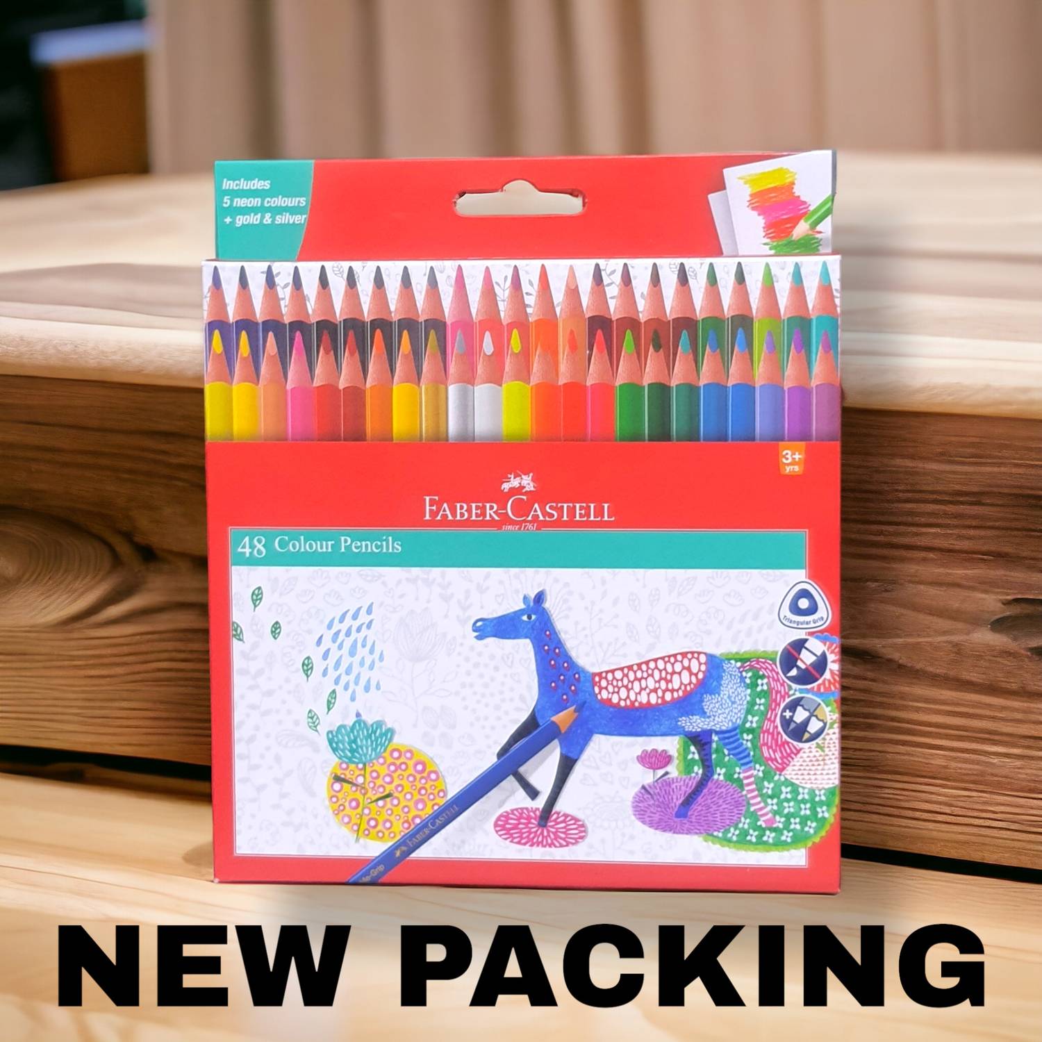 Faber-Castell 48 Color Pencil Set for Artists - Image 2