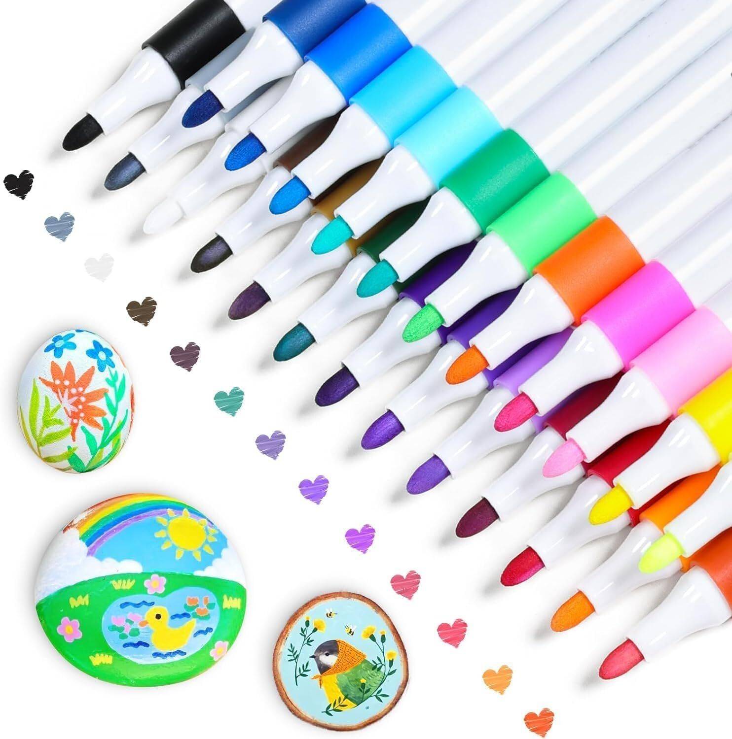 Shopiable Acrylic Paint Markers for Multiple Surfaces - Image 4