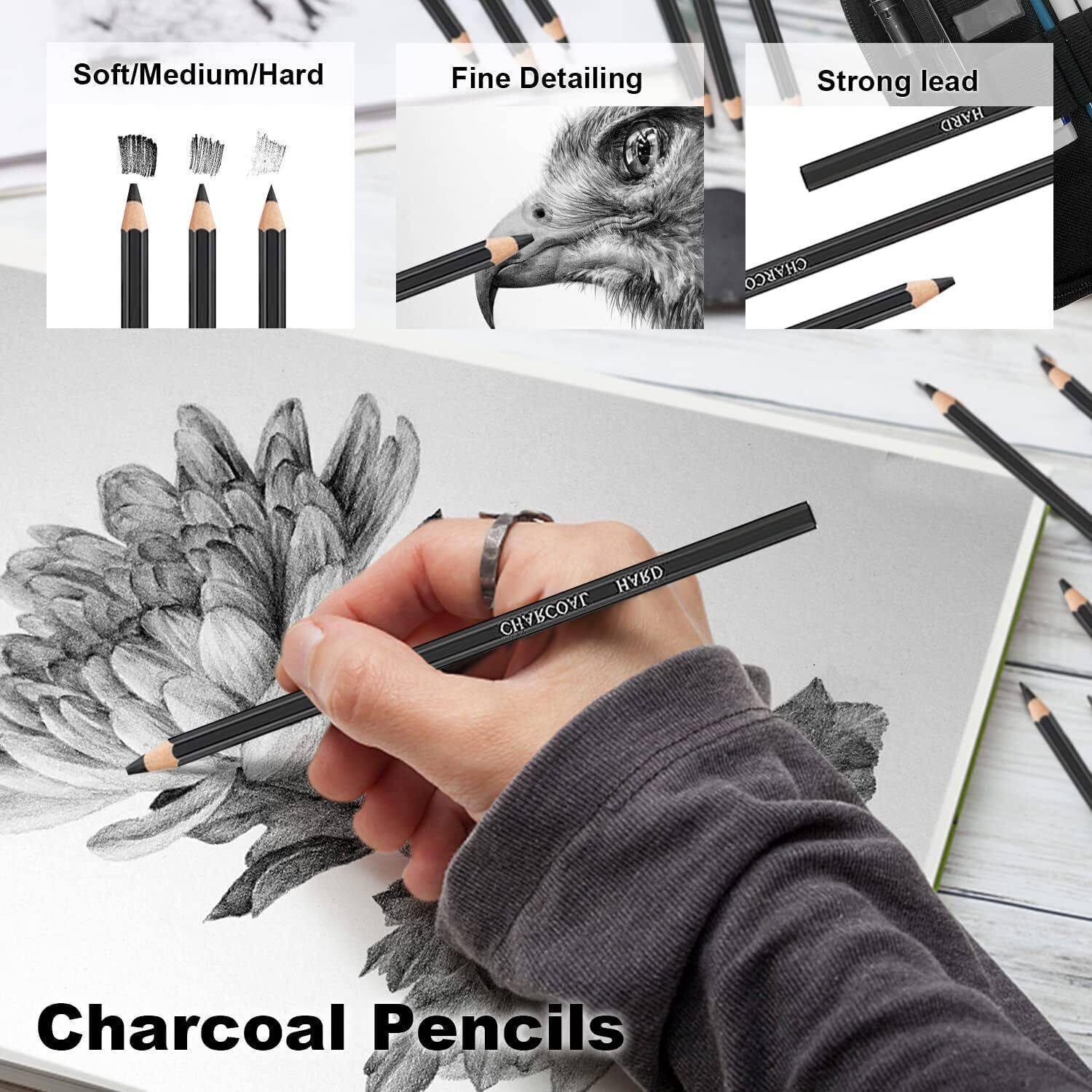 Soucolor 29 Pc Colour Sketch Pencils Set - Image 4