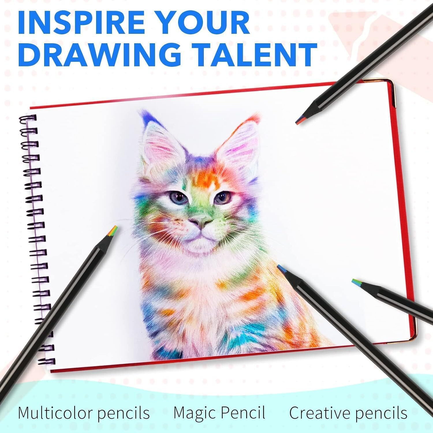 Image of Ortan Color Pencil Round, etc Shaped Color Pencils