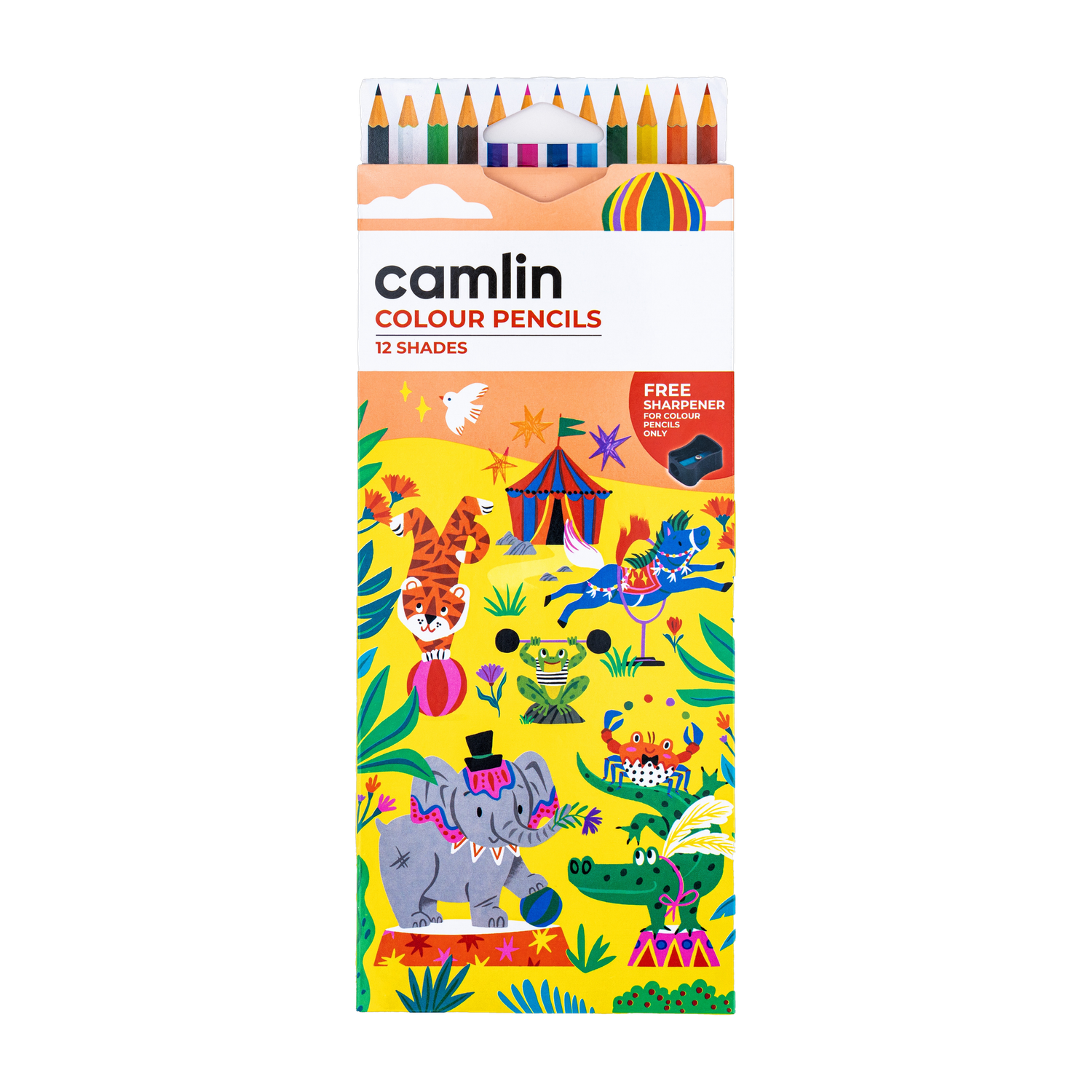 Camlin Full Size Round Shaped Color Pencils